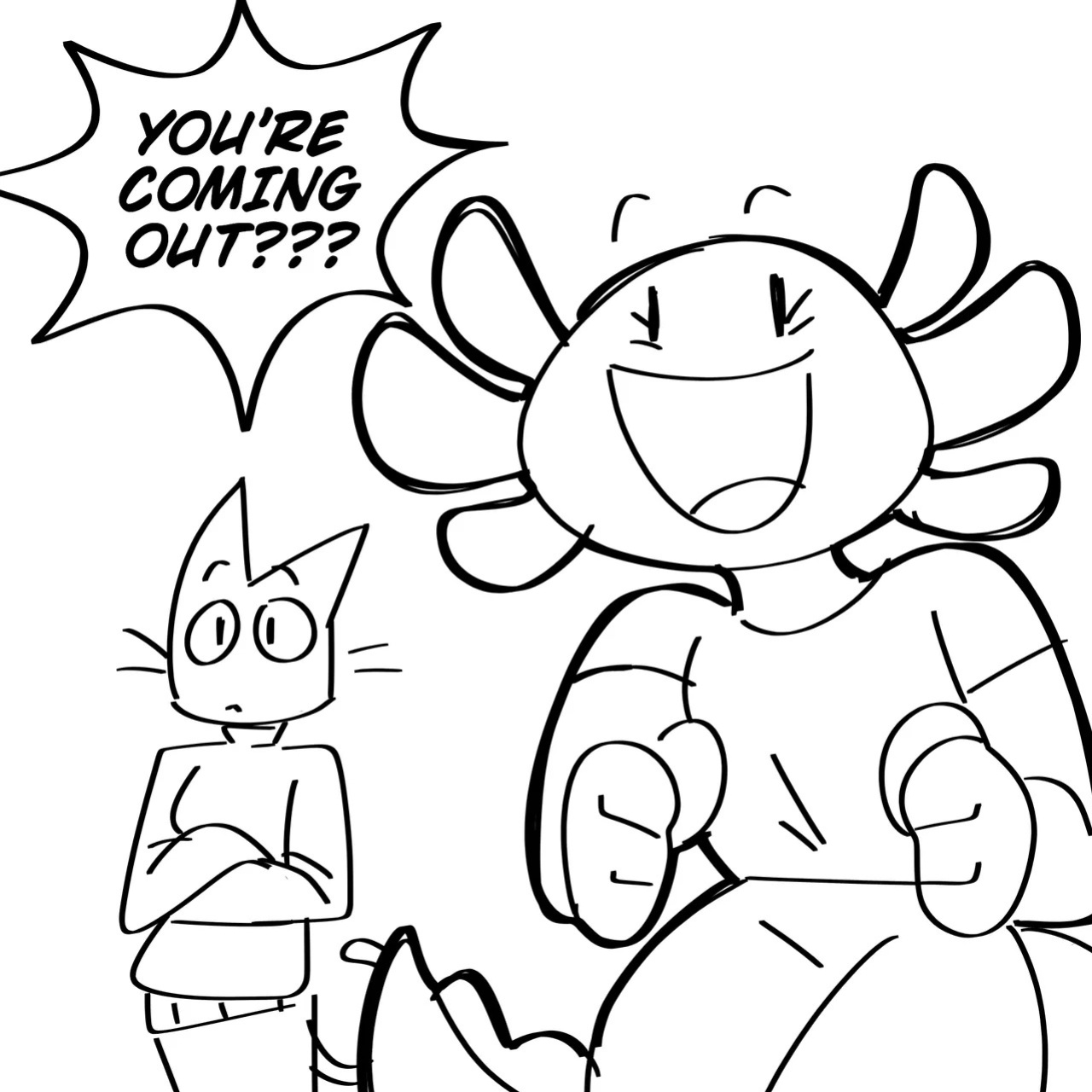 [MojoMontebon] Joy the Axolotl (MojoMontebon OC)