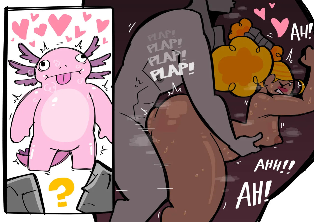[MojoMontebon] Joy the Axolotl (MojoMontebon OC)
