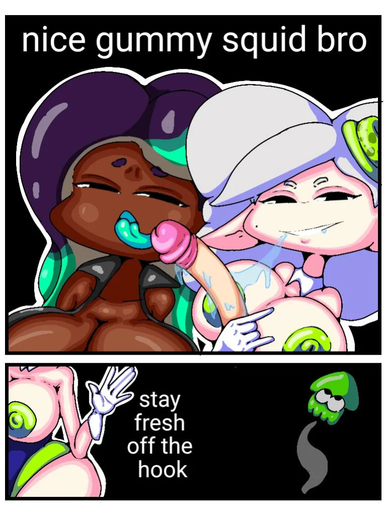 [Saibamen9001] Gummy squid (Splatoon)