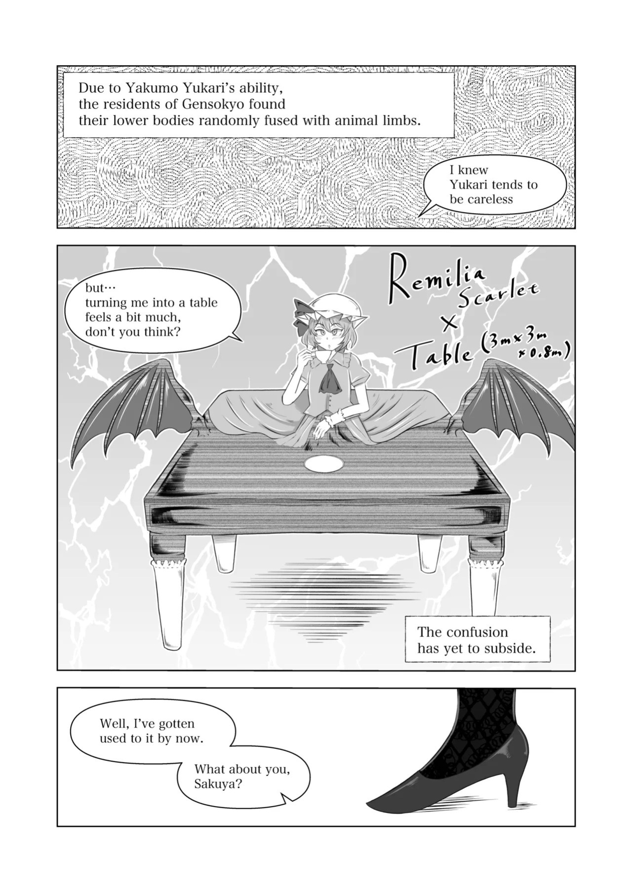 Legless in Gensokyo 2