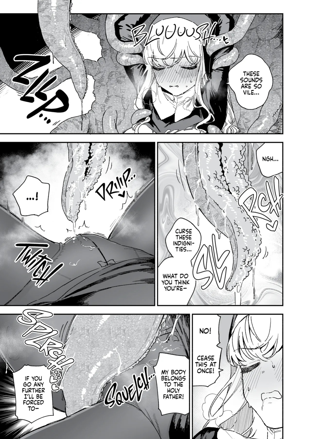[Haraheridou (Herio)] Sister Marguerite no Jyunan | The Passion of Sister Margaret [English] [J18] [Decensored] [Digital]