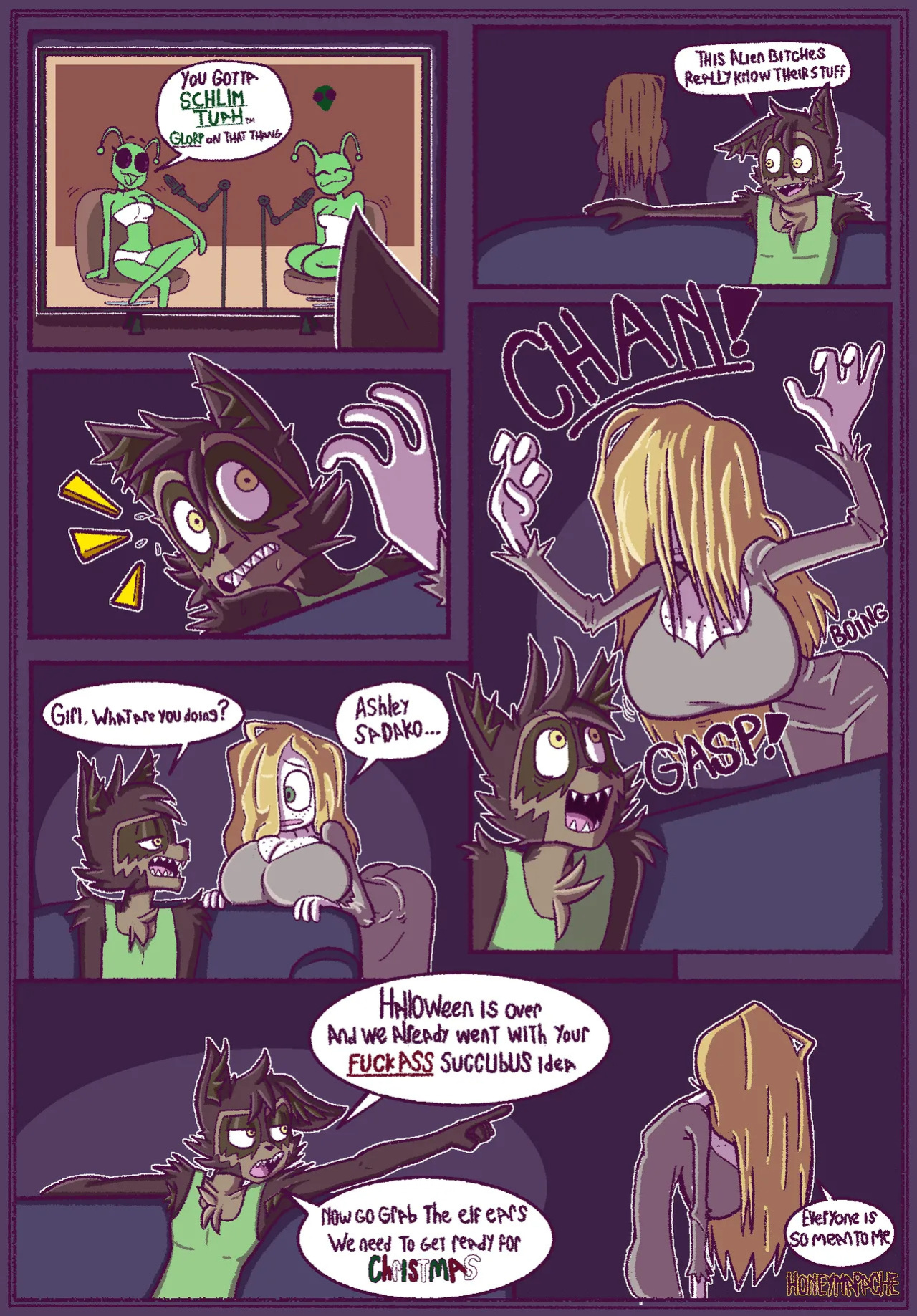 [HoneyMapache] Ashley (OC)