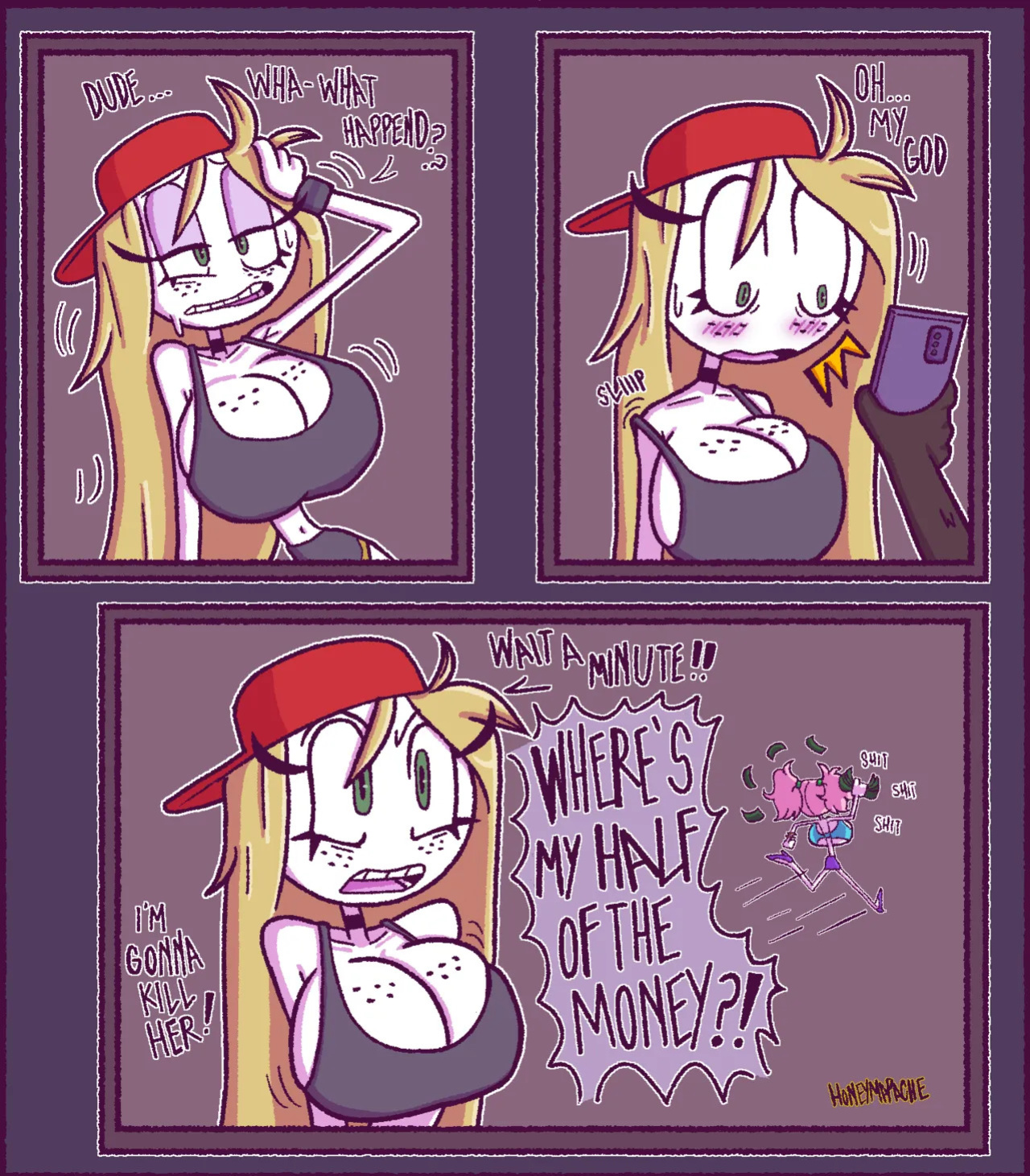 [HoneyMapache] Ashley (OC)