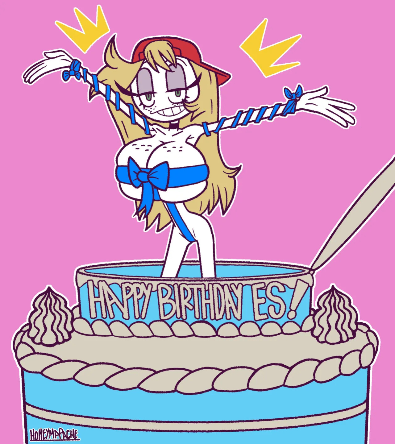[HoneyMapache] Ashley (OC)