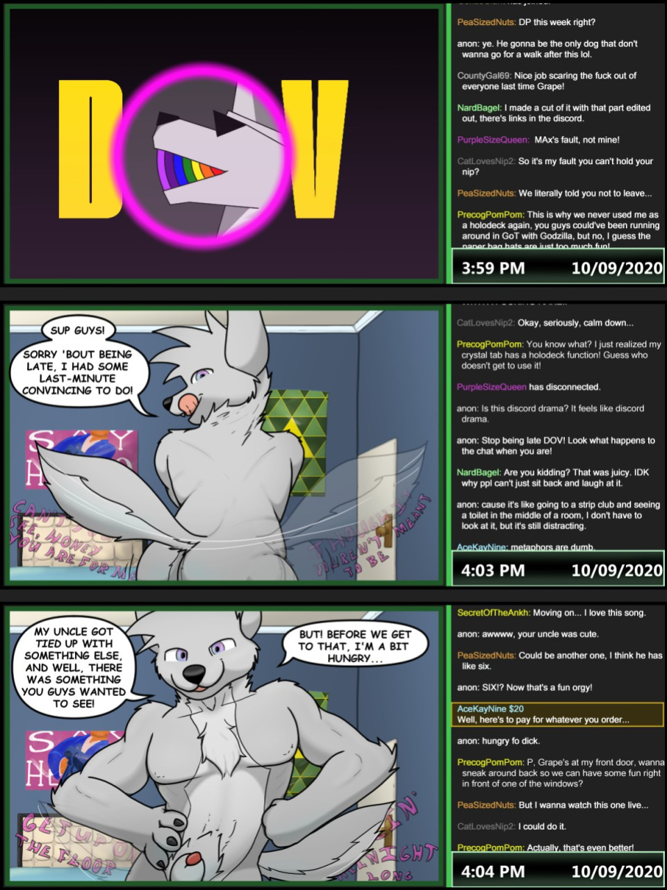 [TrashBadger] DV's Camwhore Adventure