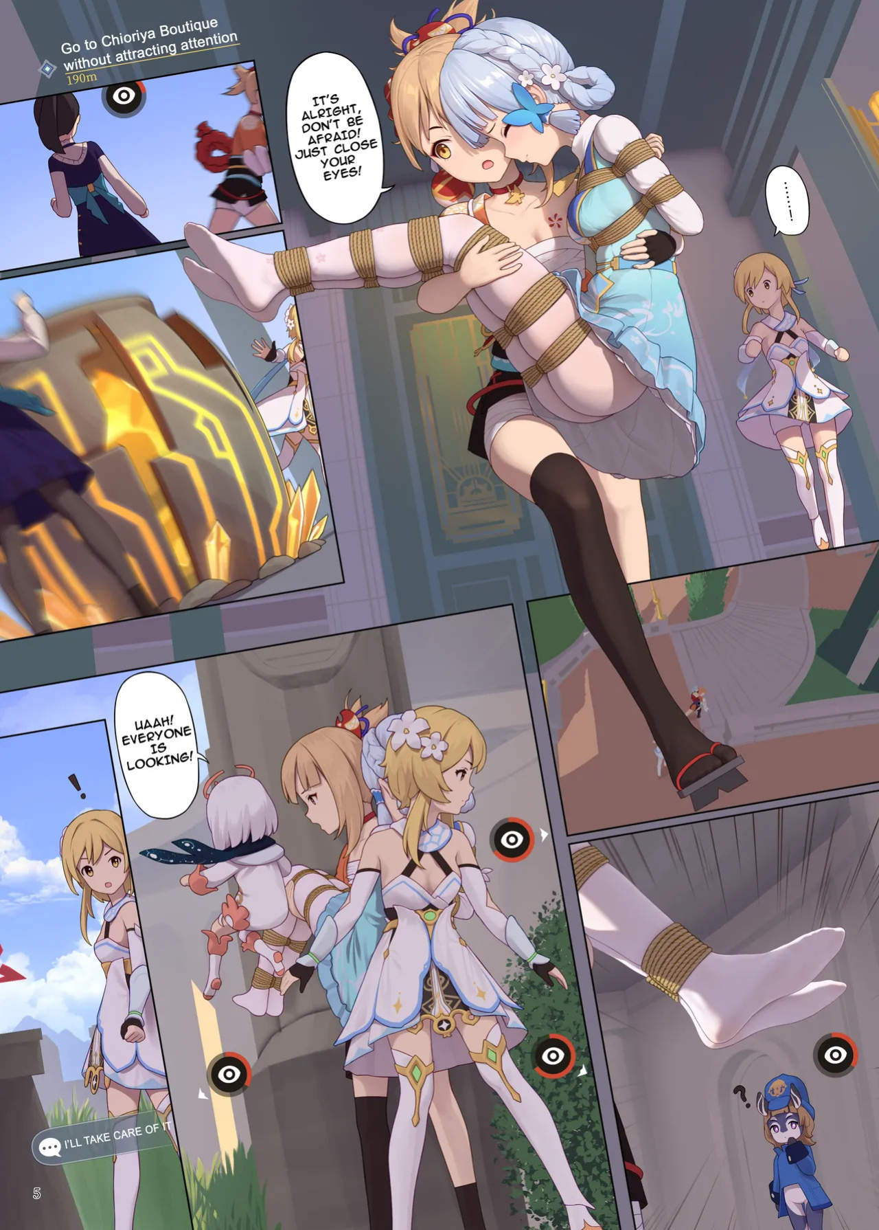 [Himitsu] En no Ori Ito (Genshin Impact) [English]