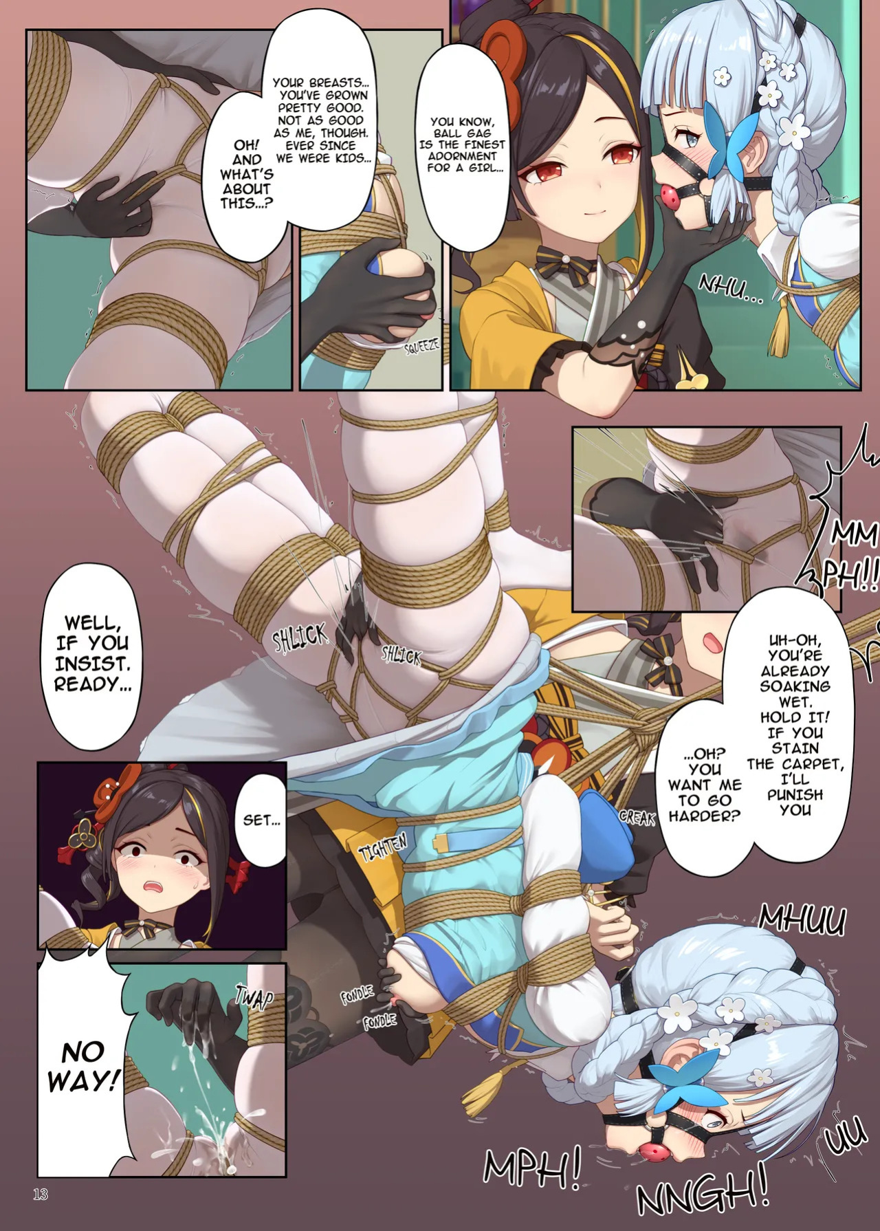 [Himitsu] En no Ori Ito (Genshin Impact) [English]