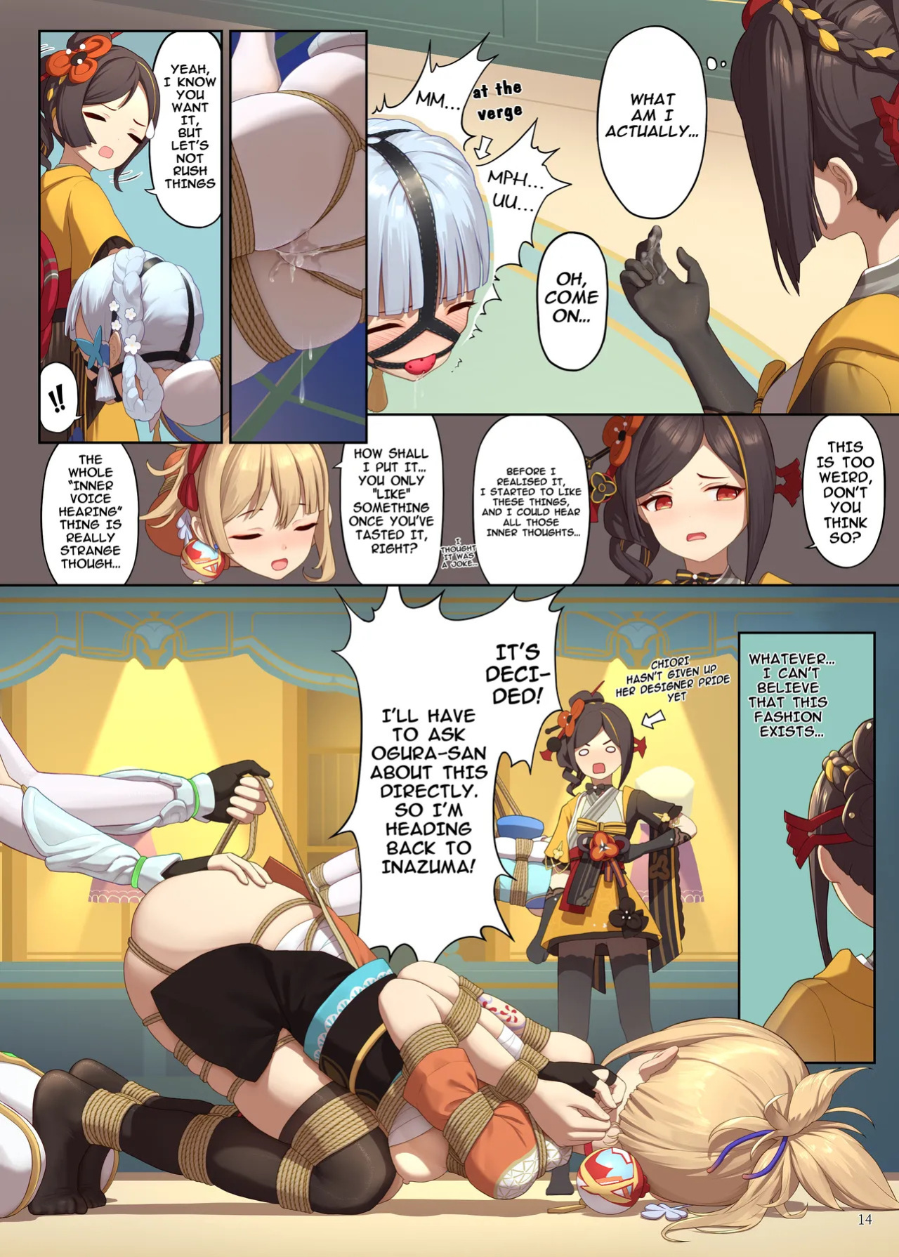 [Himitsu] En no Ori Ito (Genshin Impact) [English]
