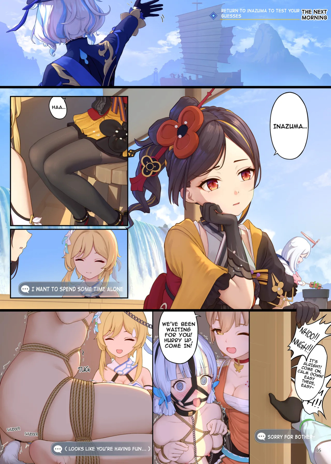 [Himitsu] En no Ori Ito (Genshin Impact) [English]
