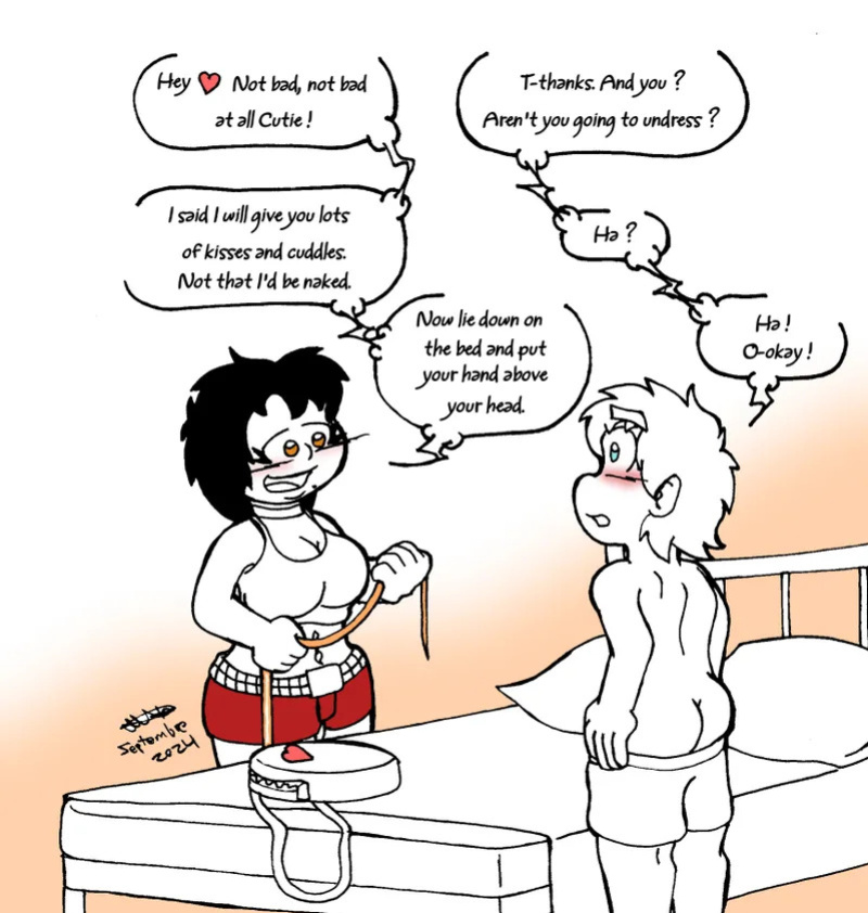 A femdom on her Pokemon journey.