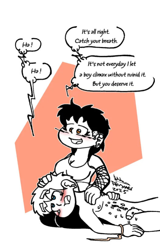 A femdom on her Pokemon journey.