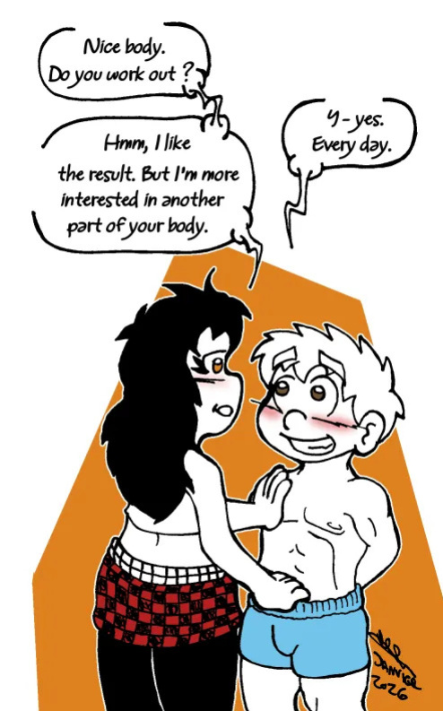 A femdom on her Pokemon journey.