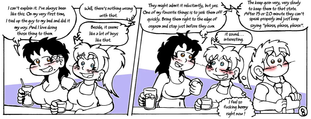 A femdom on her Pokemon journey.