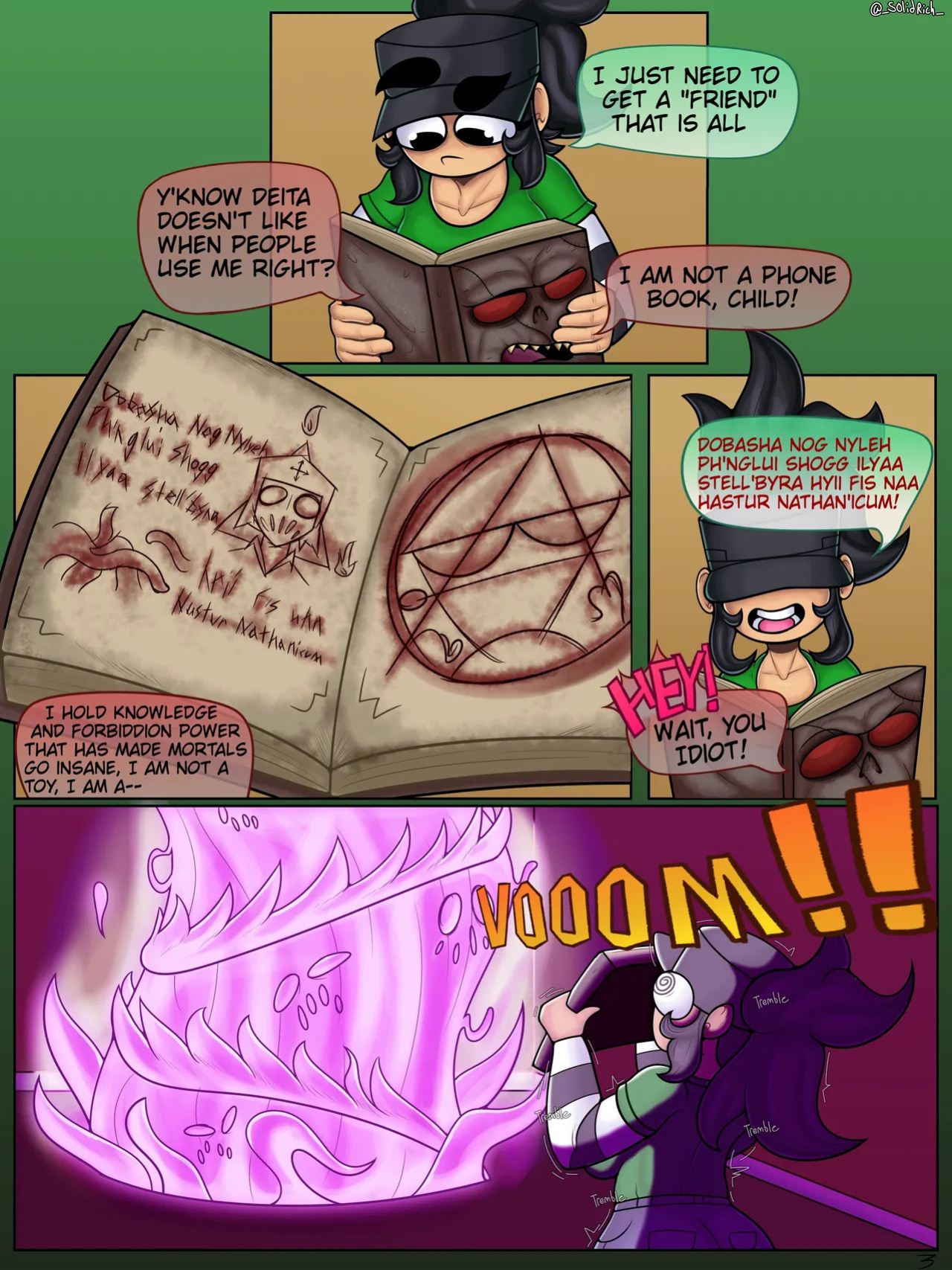 [SolidRich] Eldritch Relations 1 & 2 + Richelle (Ongoing)