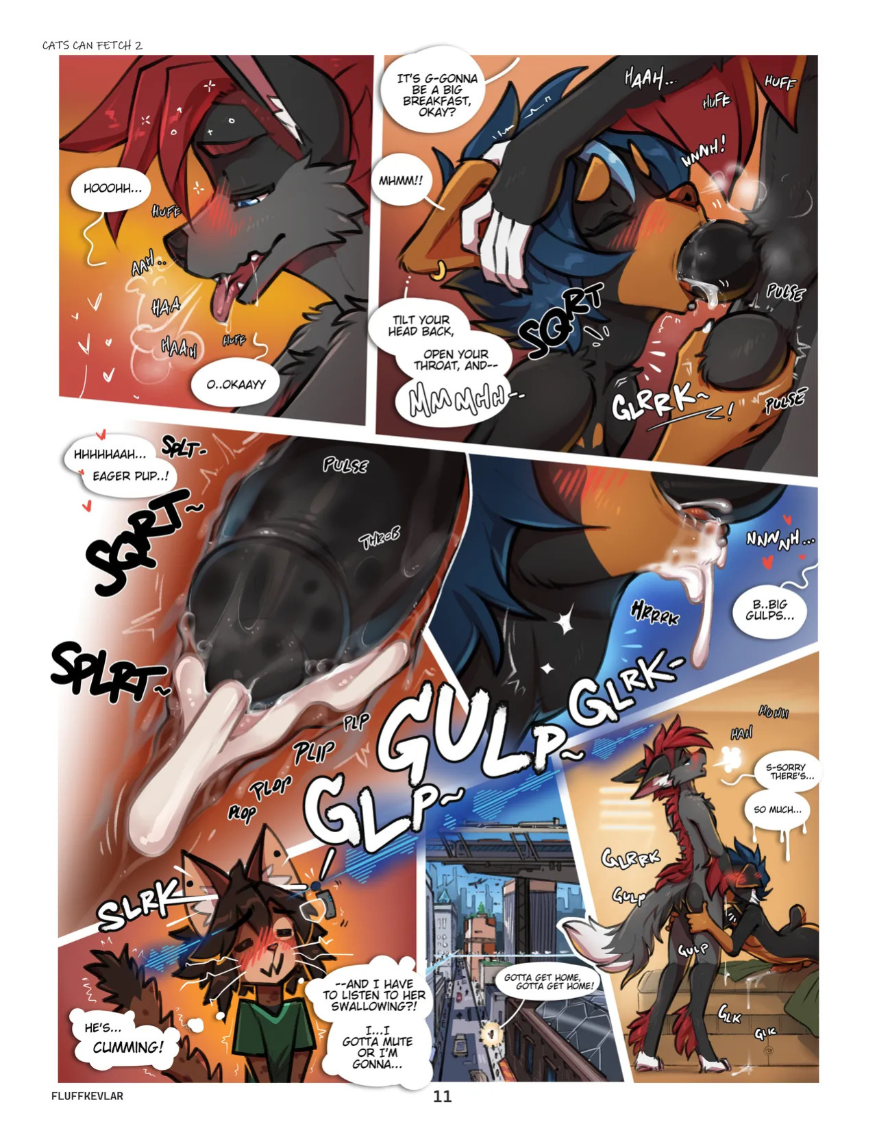 [Fluff-Kevlar] Cats Can Fetch 2: Try my Roommate! (Ongoing)