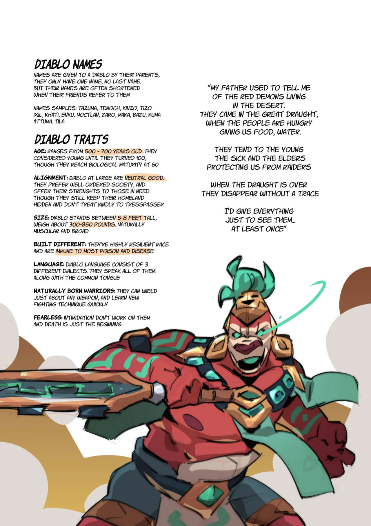 [Arts of Indiego] PROJECT: DIABLO