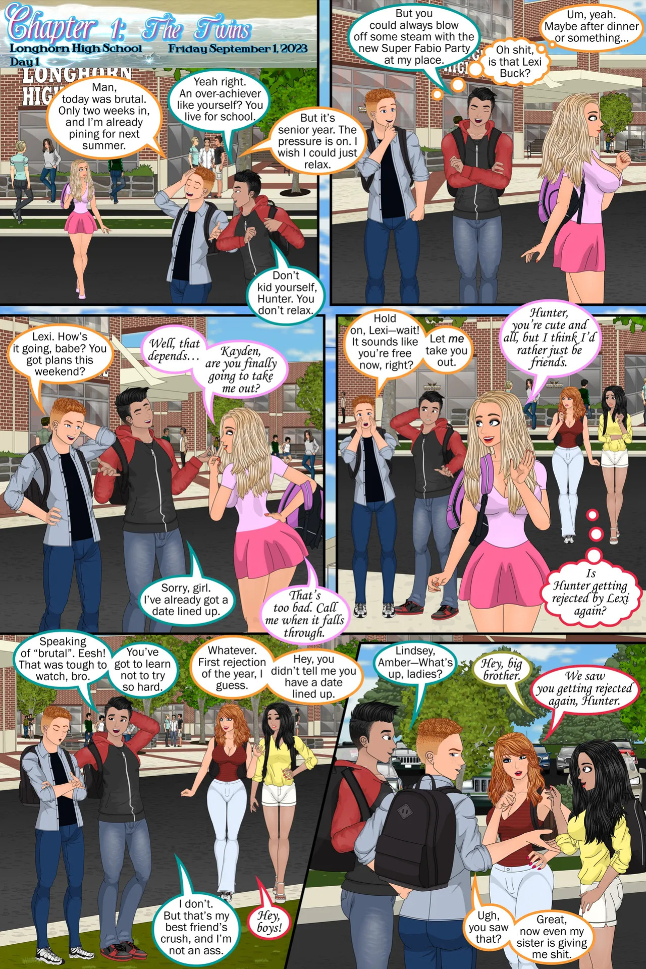 [sapphireFoxx] Exchange Siblings (beyond) (complete)