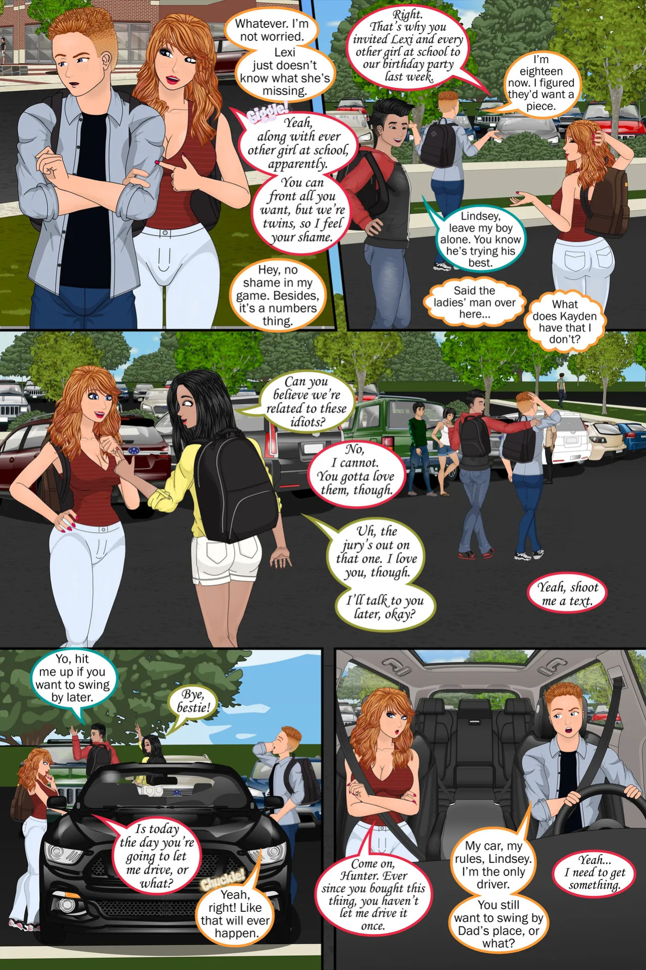 [sapphireFoxx] Exchange Siblings (beyond) (complete)