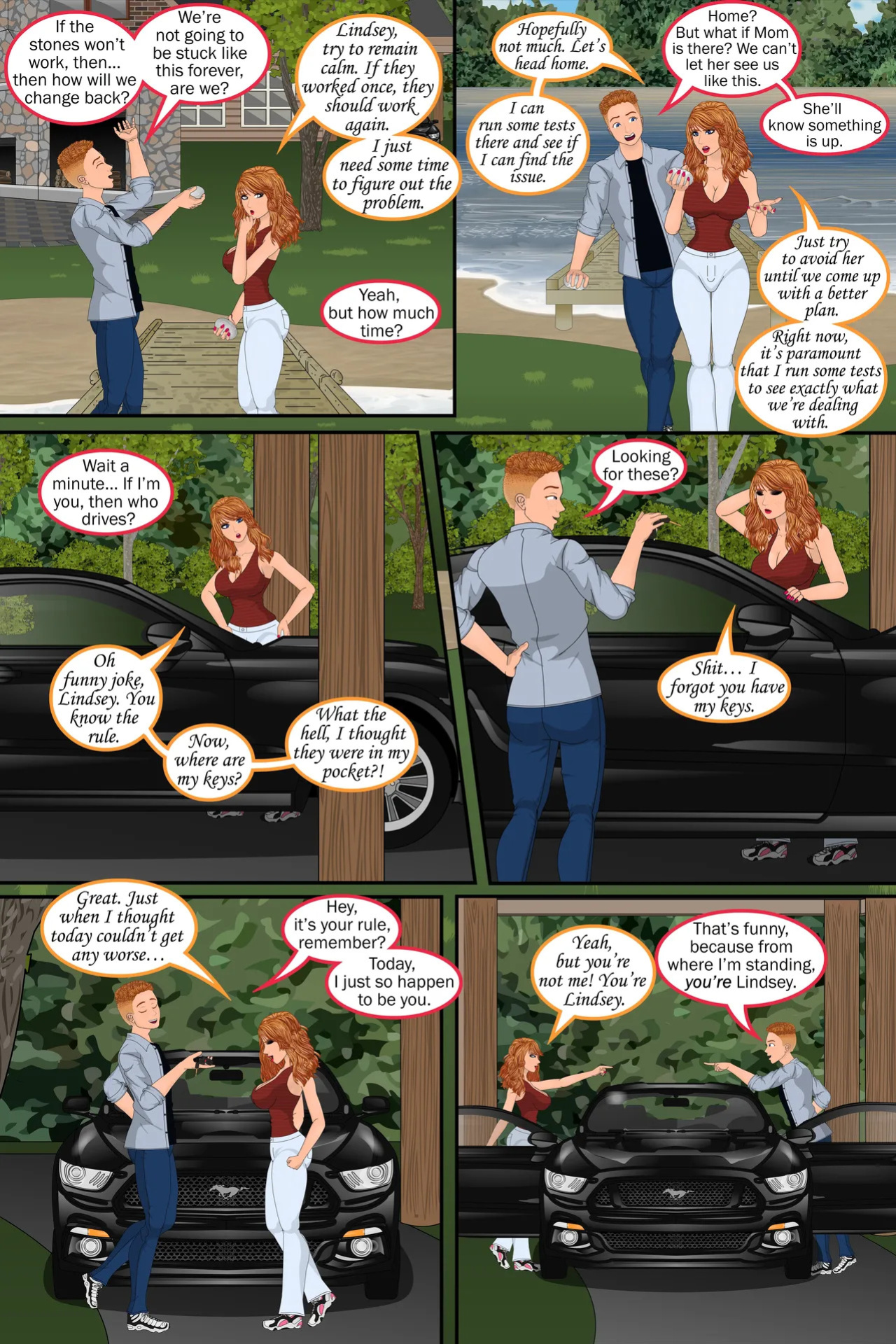 [sapphireFoxx] Exchange Siblings (beyond) (complete)