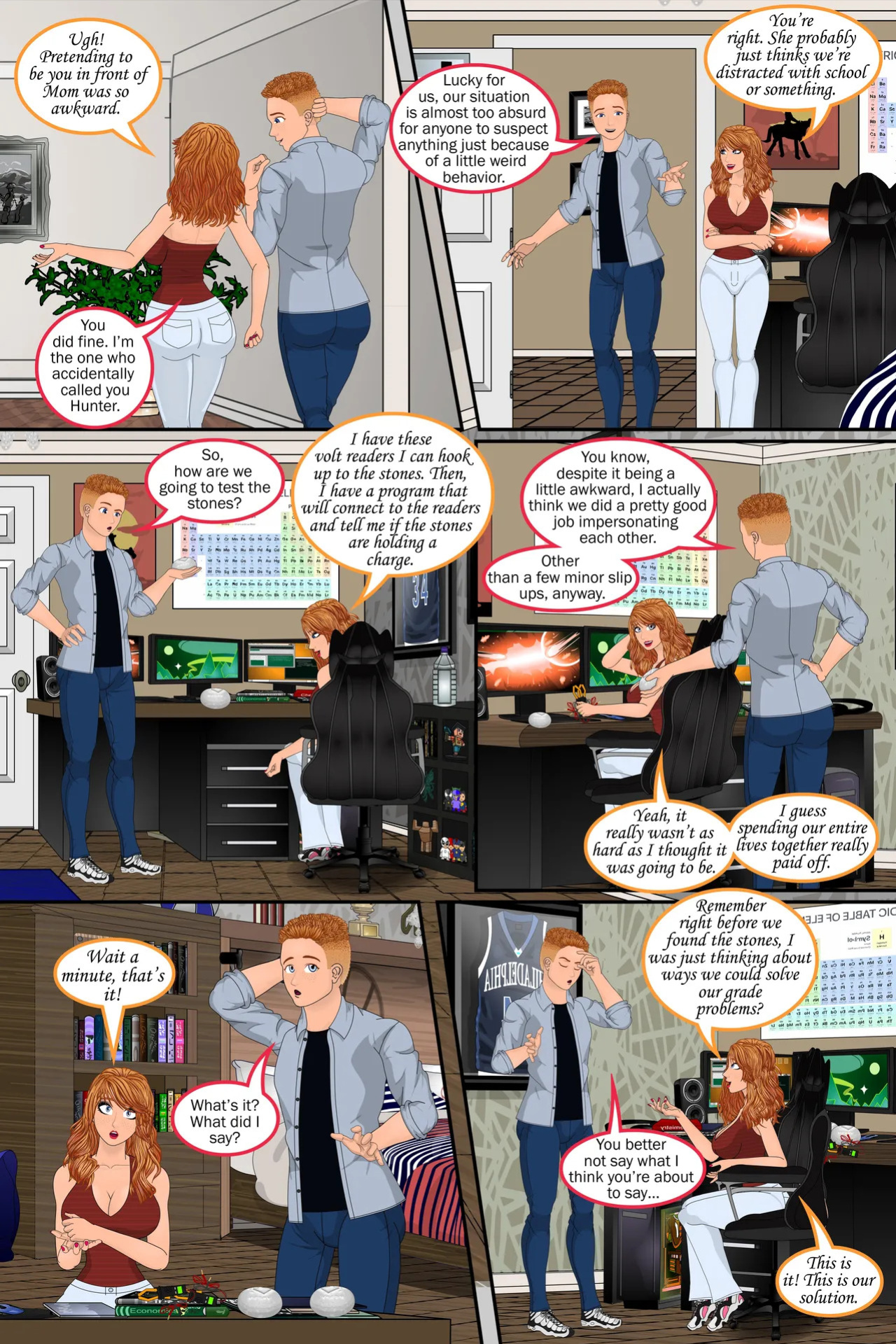 [sapphireFoxx] Exchange Siblings (beyond) (complete)
