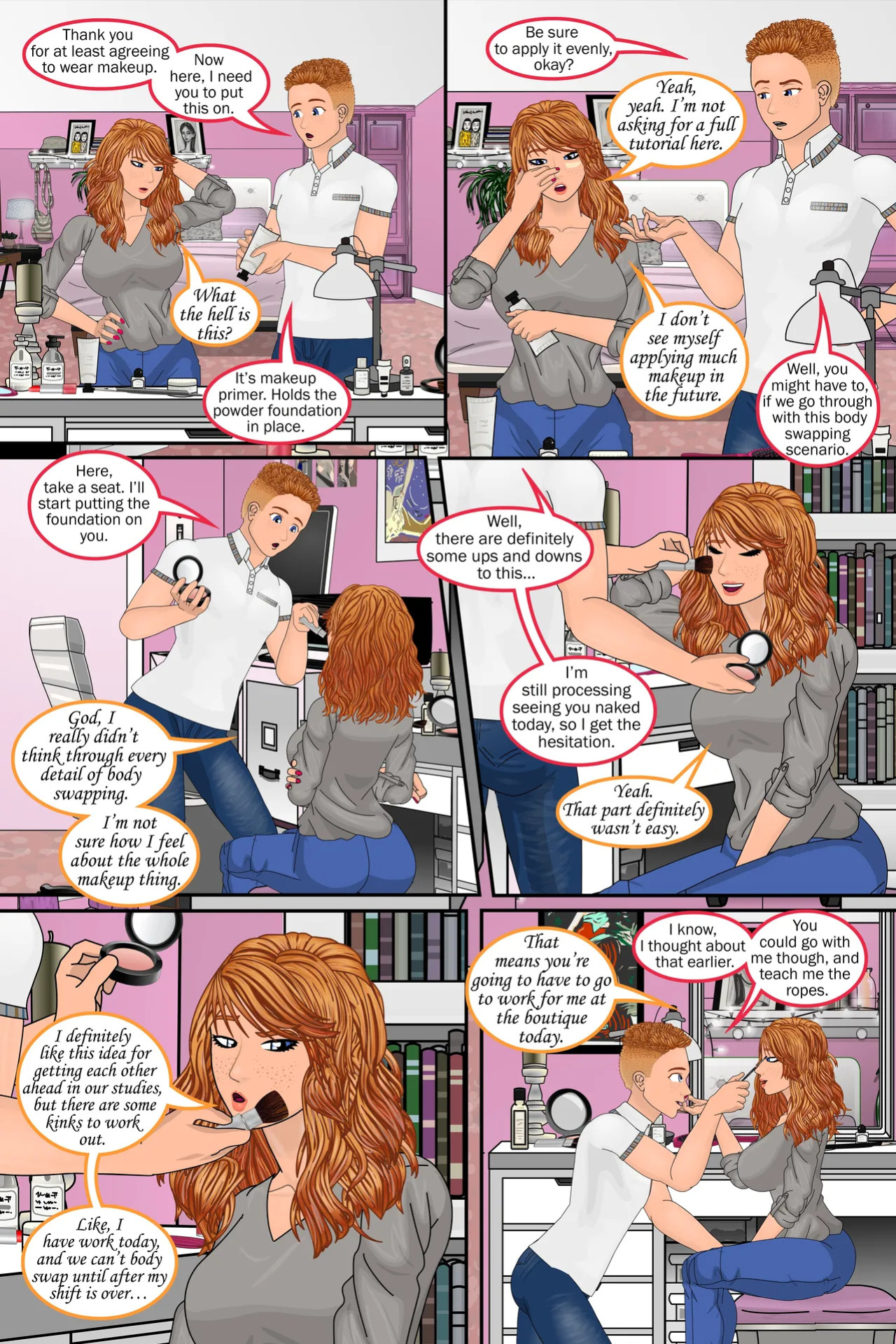 [sapphireFoxx] Exchange Siblings (beyond) (complete)