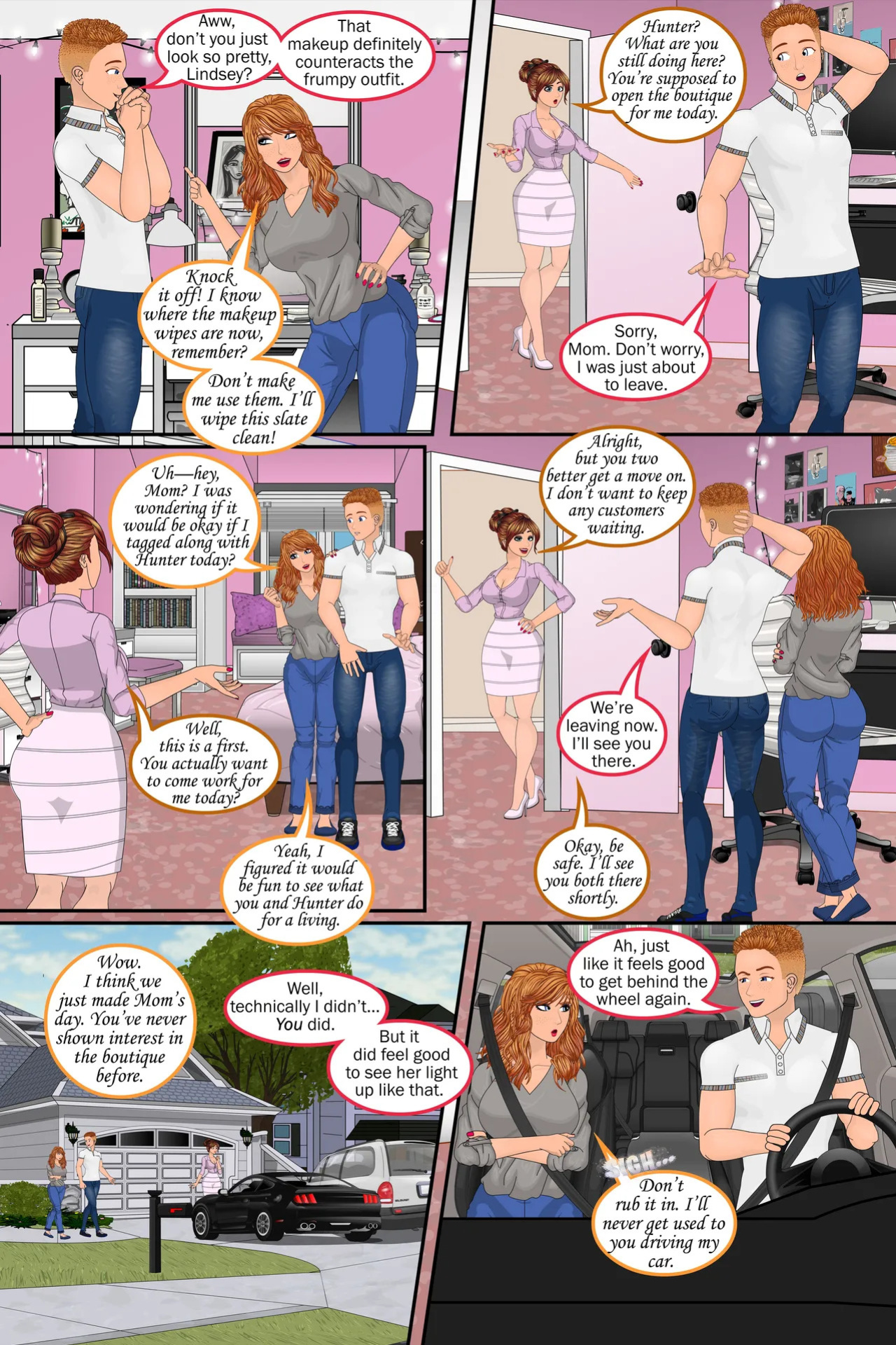 [sapphireFoxx] Exchange Siblings (beyond) (complete)