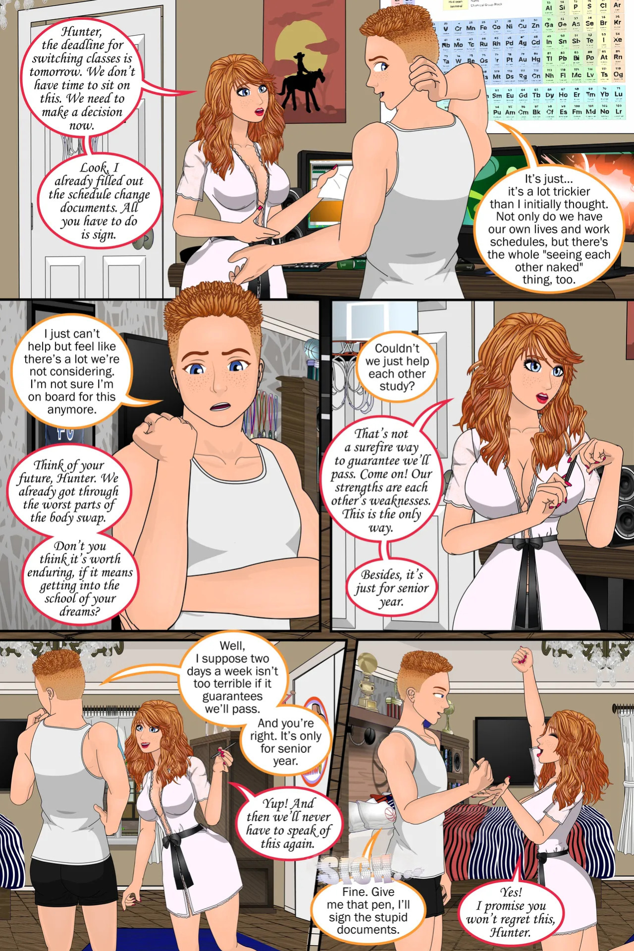 [sapphireFoxx] Exchange Siblings (beyond) (complete)