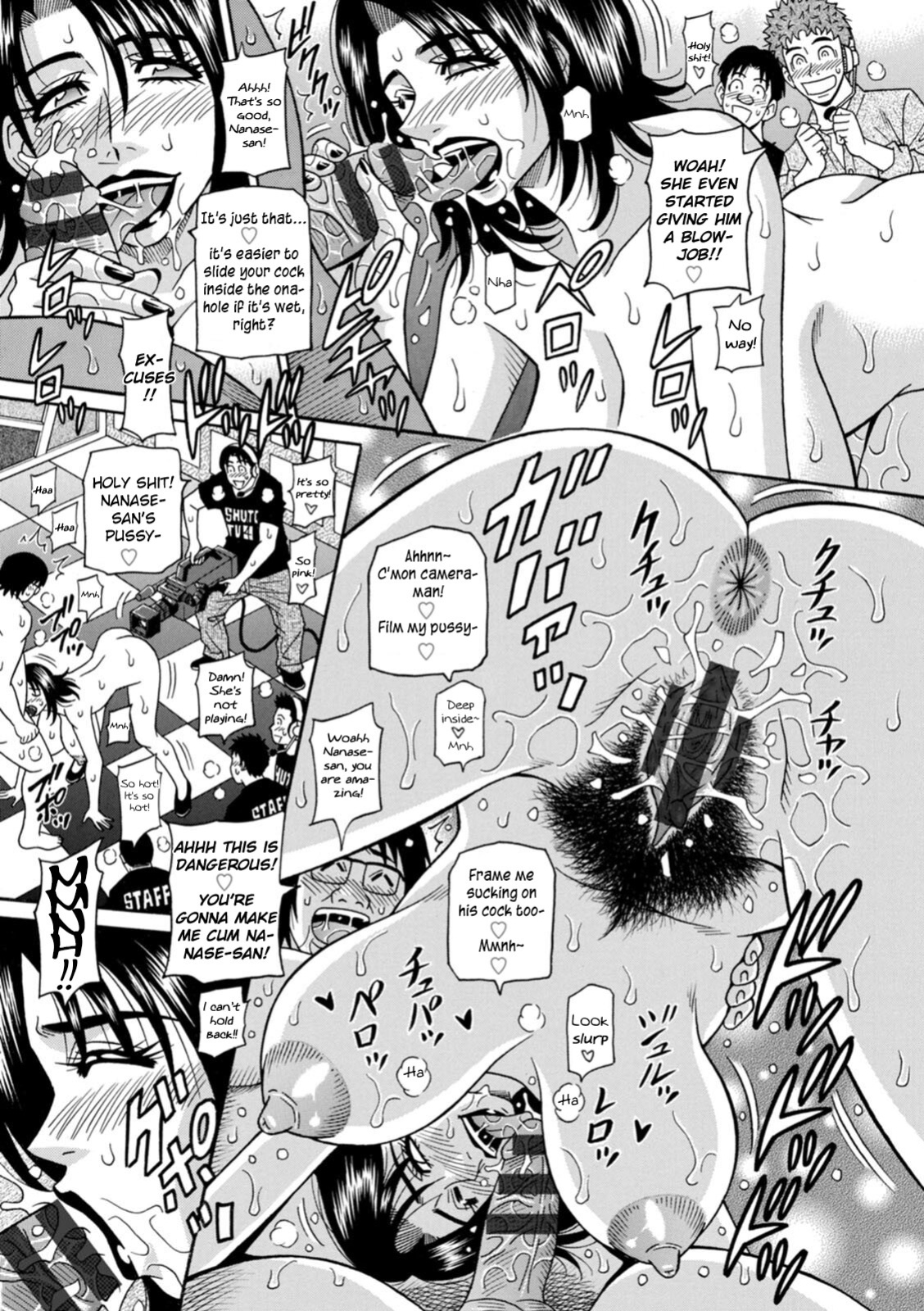 [Ozaki Akira] Miboujin Ana Ruriko no Hinichijuu - The Extraordinary Life of Widow Announcer Ruriko Ch. 1-5 [English]