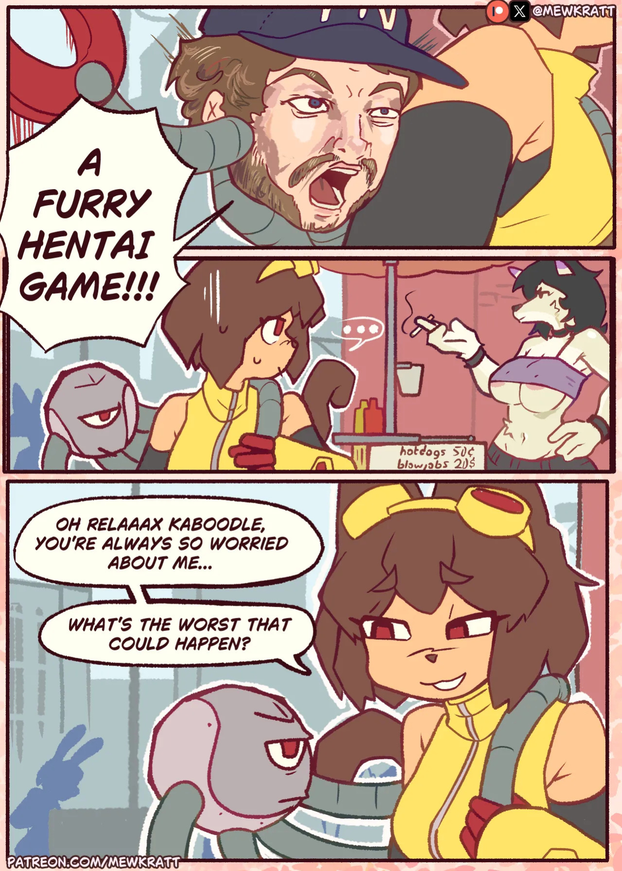 [MewKratt] Comic Title Here (Gameoverse Parody)