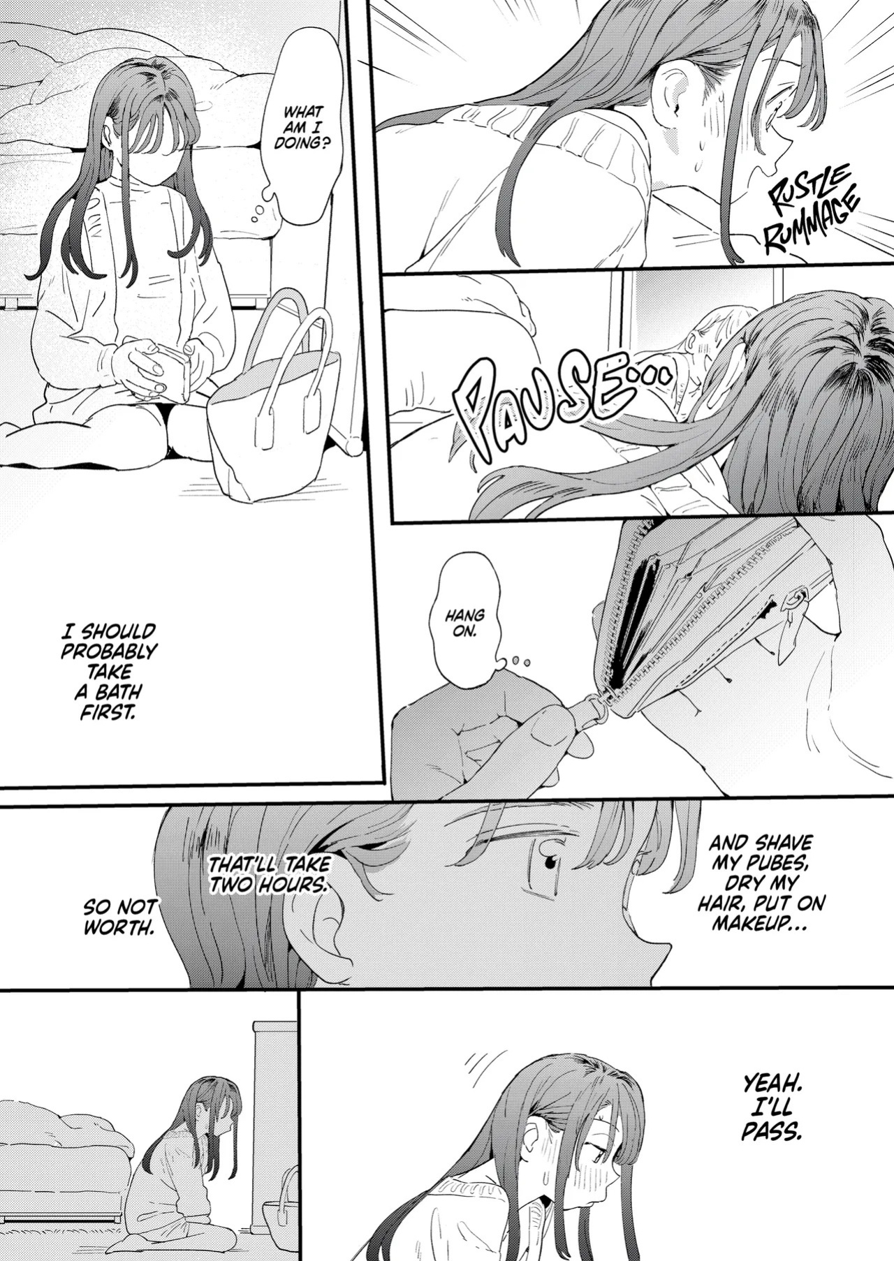 [Denbu Momo] Uber Chinko o Tanomitai Onee-san | Über Dicks [English] [J18] [Decensored] [Digital]