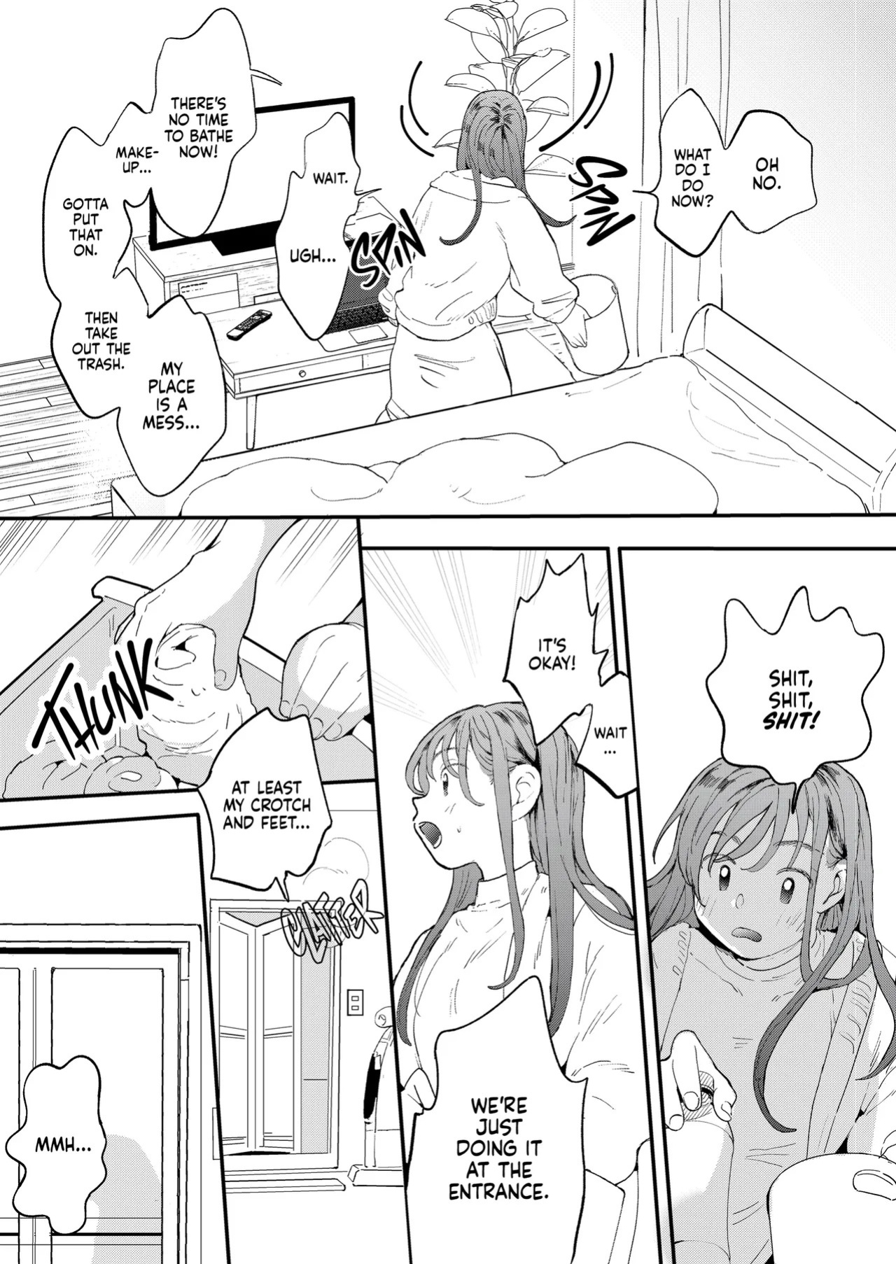 [Denbu Momo] Uber Chinko o Tanomitai Onee-san | Über Dicks [English] [J18] [Decensored] [Digital]