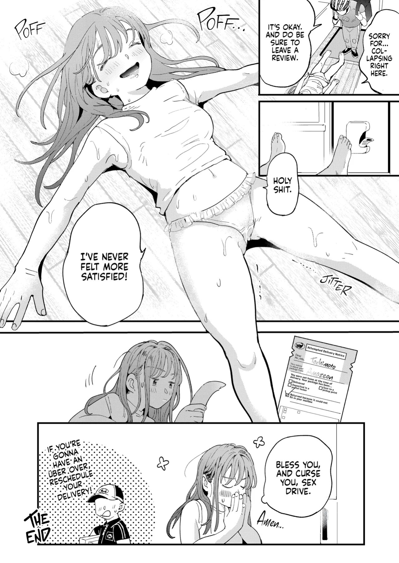 [Denbu Momo] Uber Chinko o Tanomitai Onee-san | Über Dicks [English] [J18] [Decensored] [Digital]