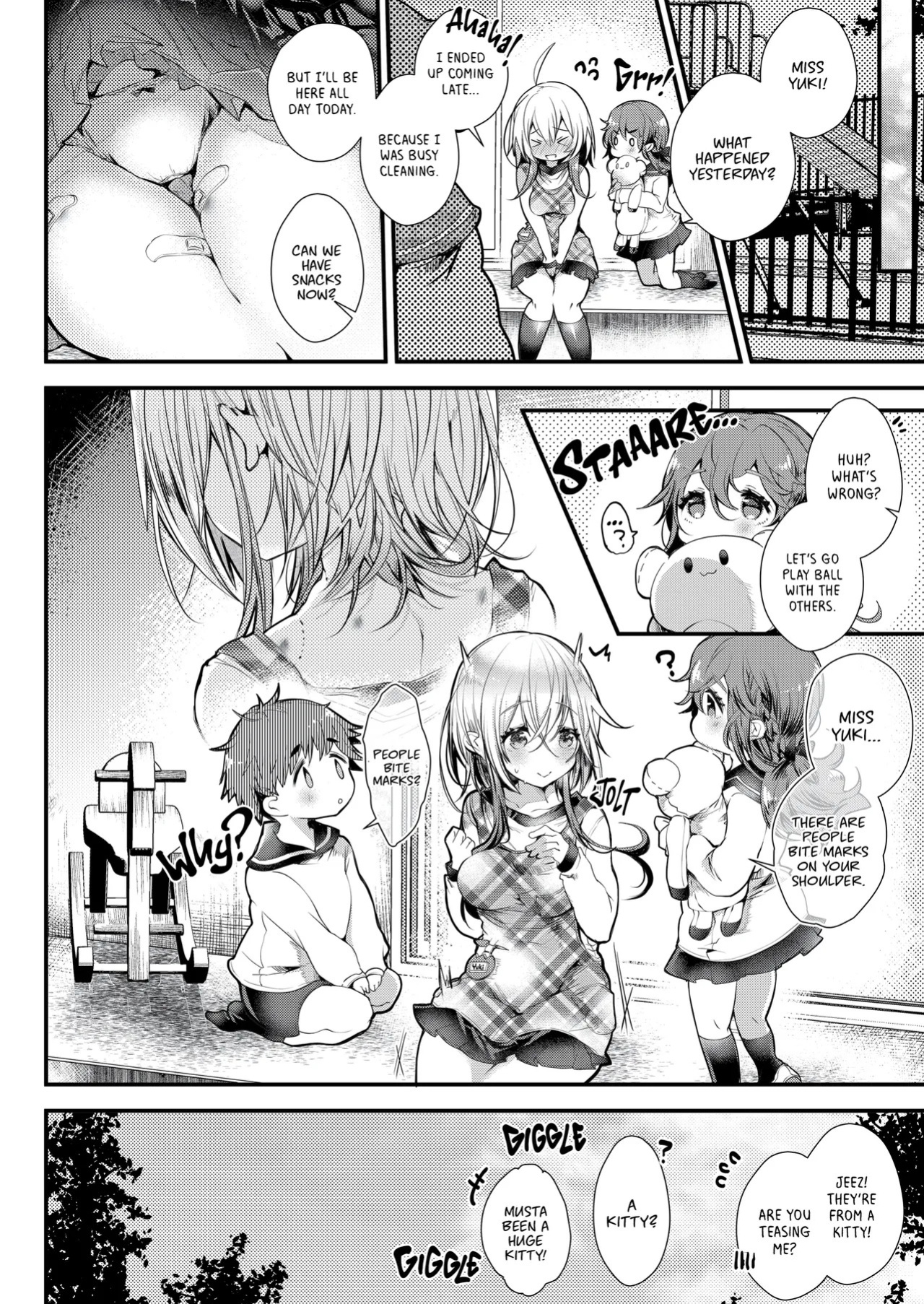 [blue killer (Doku Denpa)] Yuki-chan Sensei Amaama REFLE & Pajama Ecchi | She'll Spoil You Rotten [English] [J18] [Decensored] [Digital]