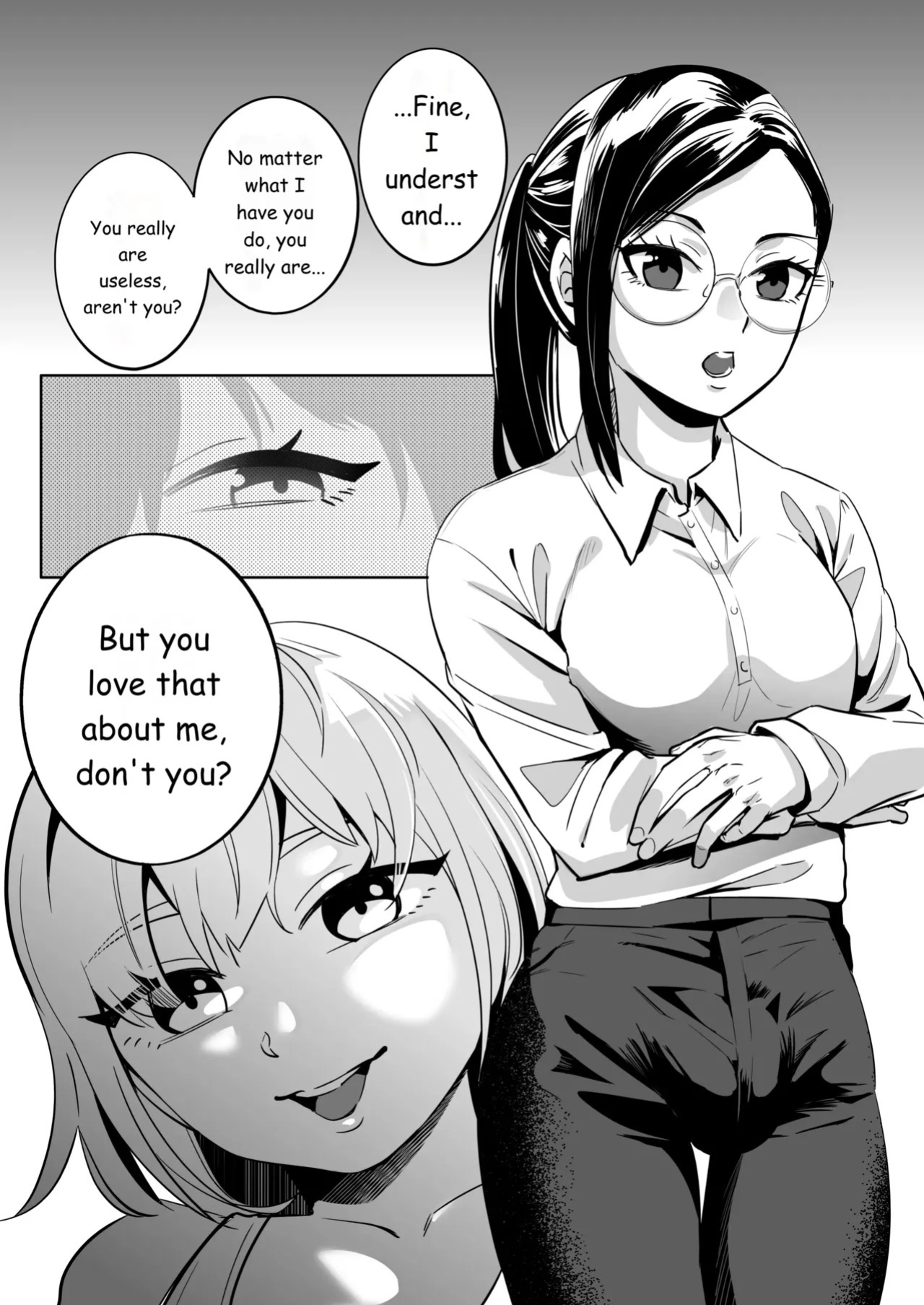 Elite Futanari Woman x Chubby Otokonokko