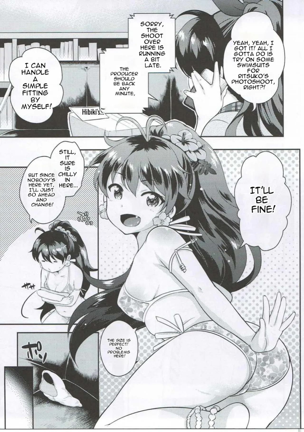 (C87) [Kikkaya (Uesugi Kyoushirou, Sakaki Yuino)] has a nice ring to it - Hibiki ga Ii (THE iDOLM@STER) [MTL]