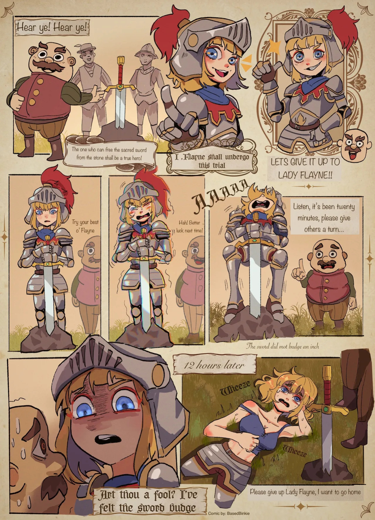 [BasedBinkie] Chivalry Starved Knight/Familiar Lands