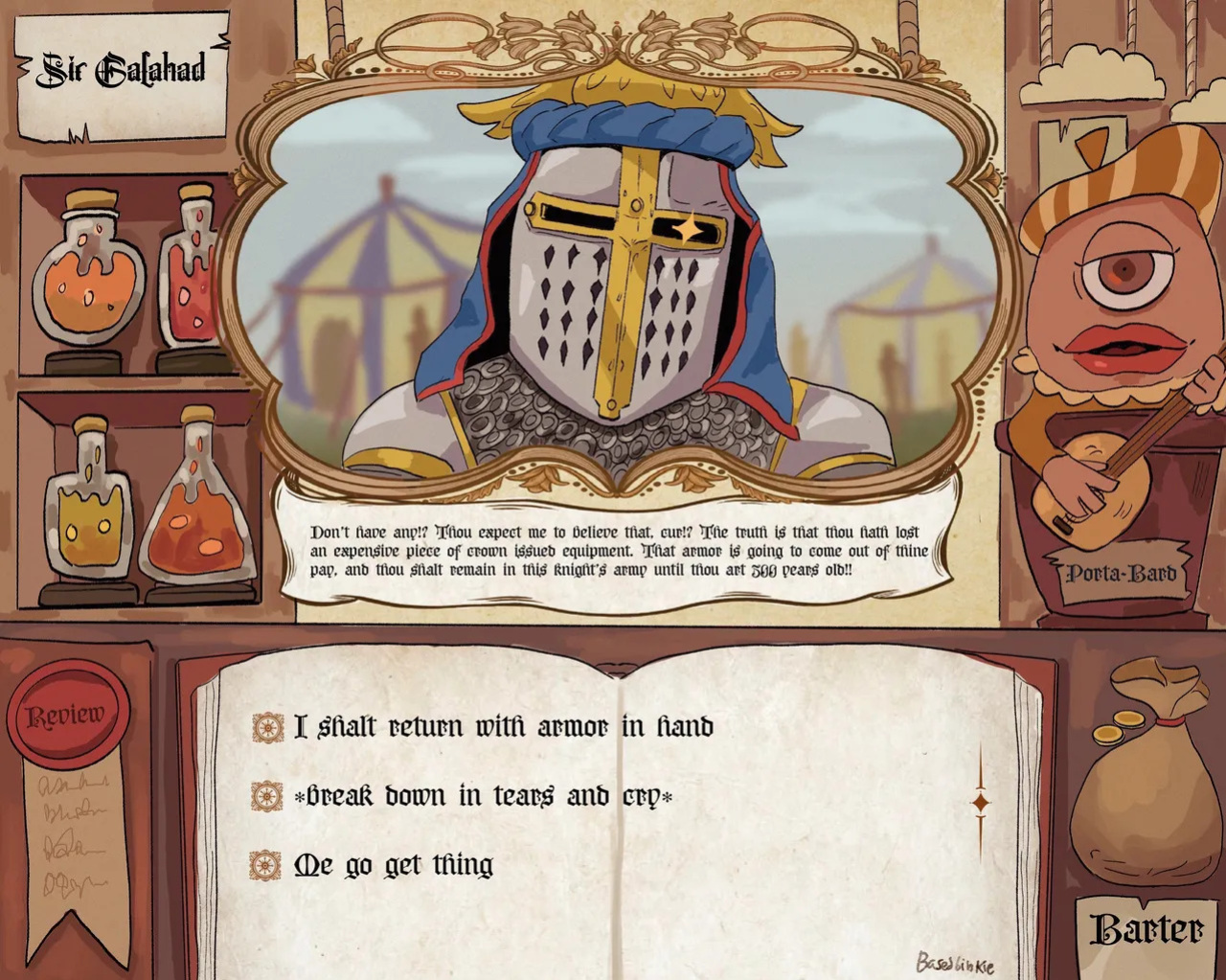 [BasedBinkie] Chivalry Starved Knight/Familiar Lands