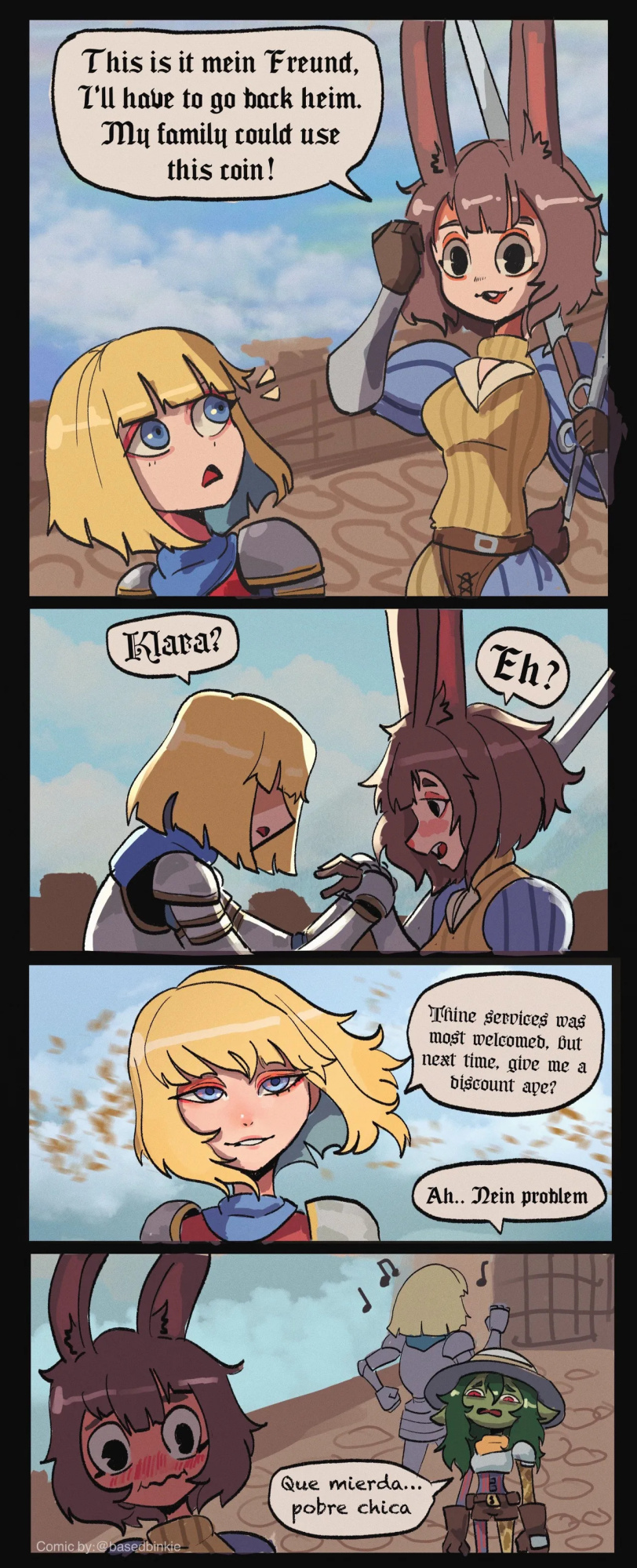 [BasedBinkie] Chivalry Starved Knight/Familiar Lands
