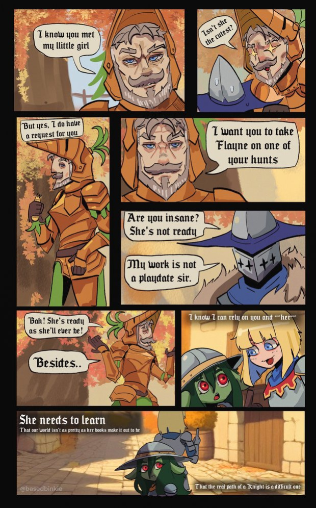 [BasedBinkie] Chivalry Starved Knight/Familiar Lands