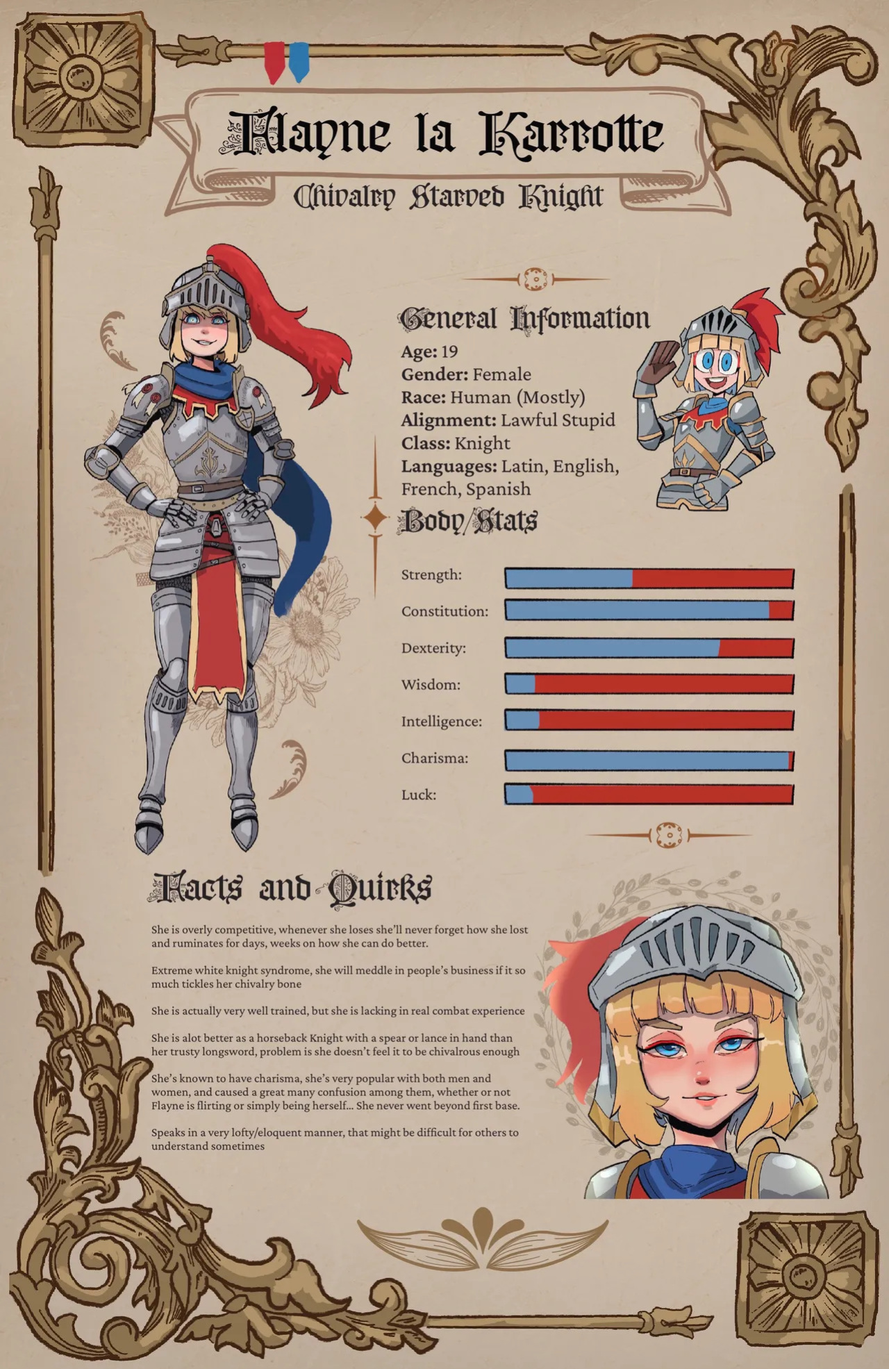 [BasedBinkie] Chivalry Starved Knight/Familiar Lands