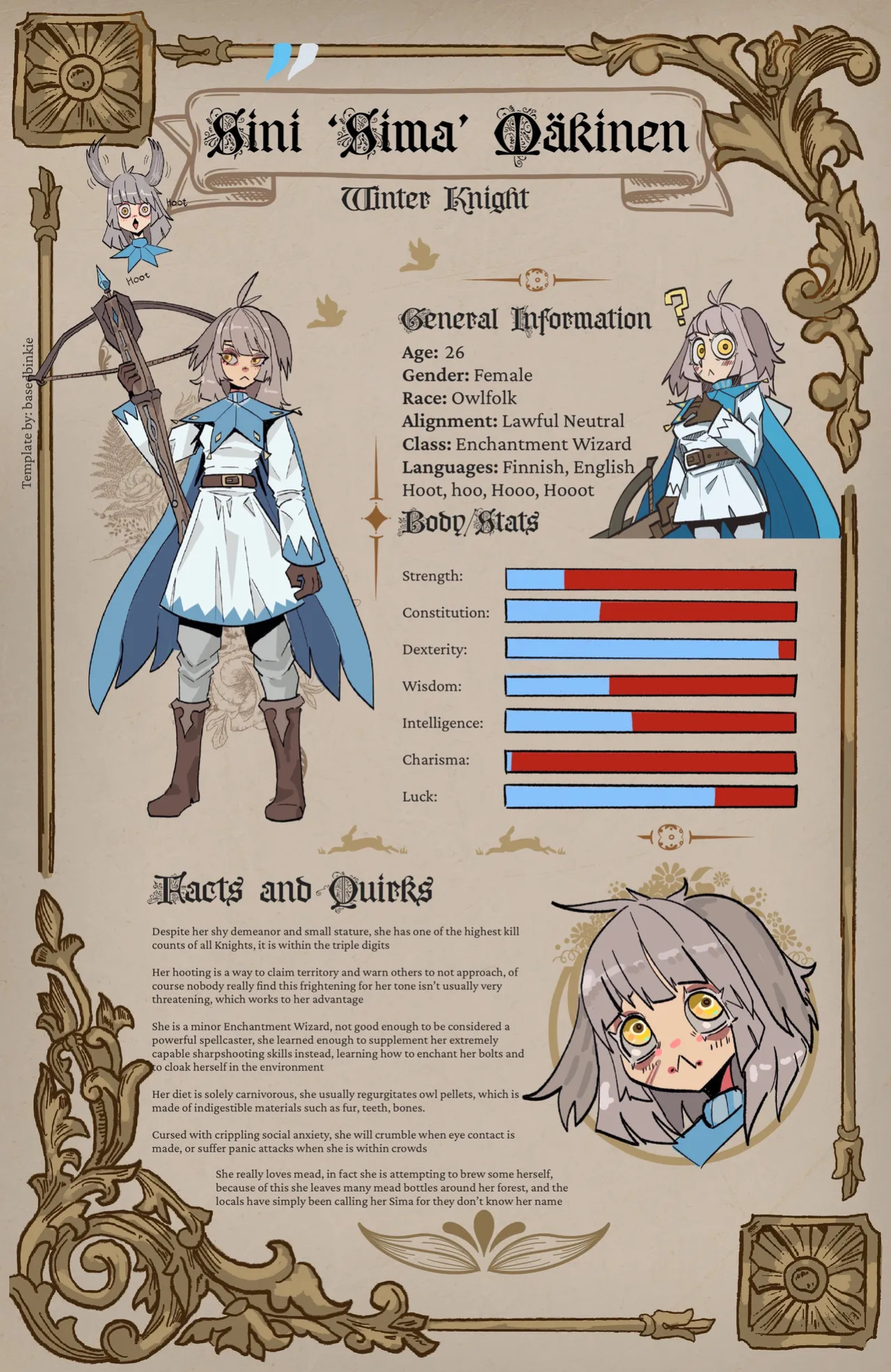 [BasedBinkie] Chivalry Starved Knight/Familiar Lands