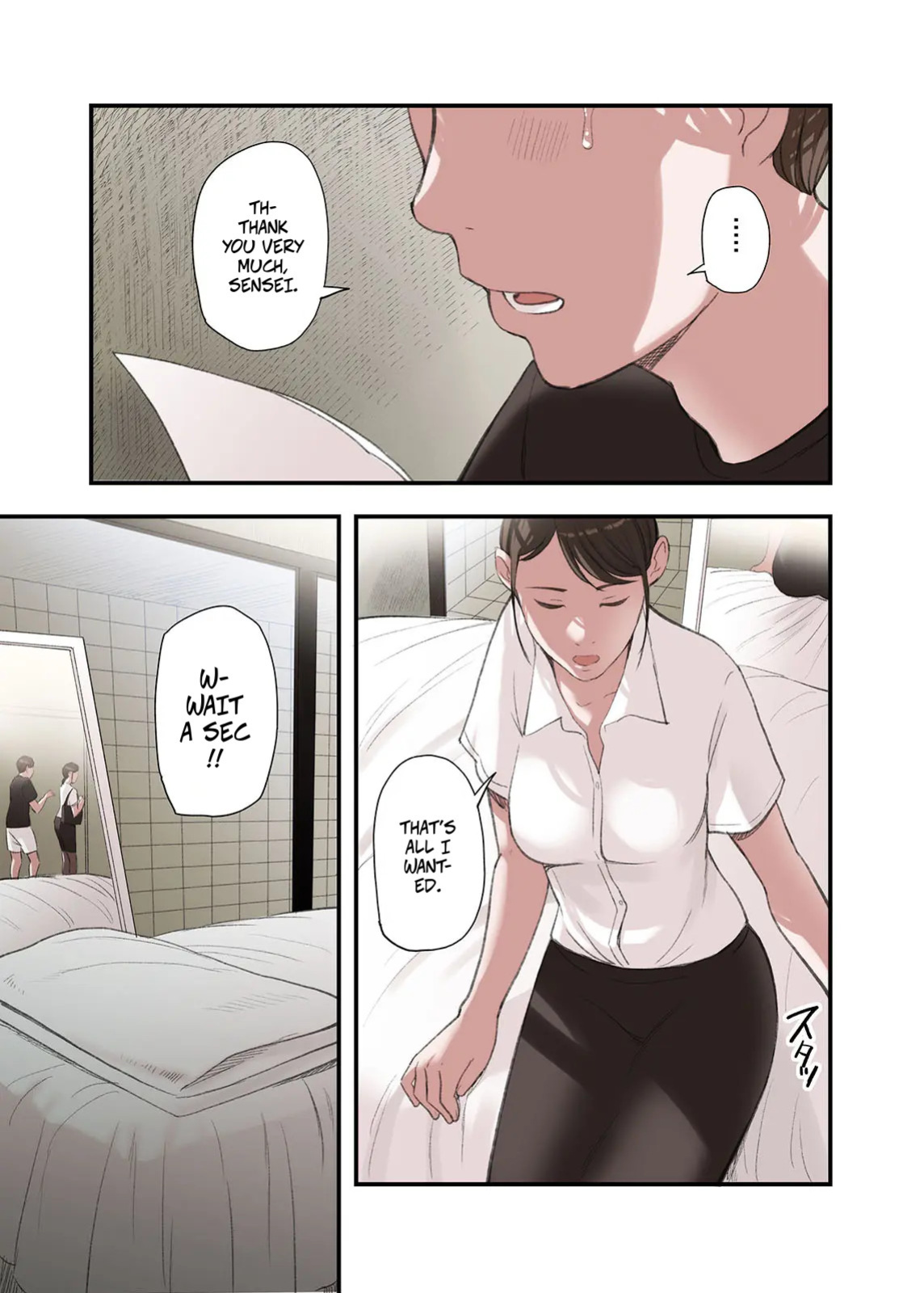 [Gomikasu Tarou (Namaribou Nayonayo)] Boku... Josei You Fuuzoku de Beit Shitemashite.... Ch. 3 | I... Work Part-time At a Sex Establishment Catering To Women 3 [English] [CopyOf]