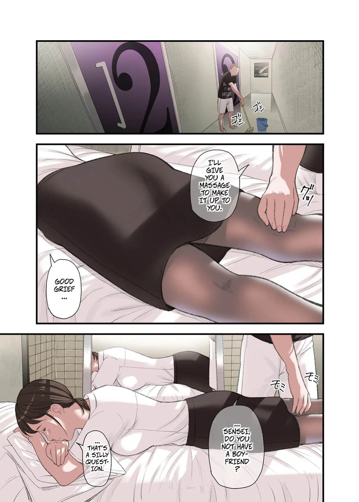 [Gomikasu Tarou (Namaribou Nayonayo)] Boku... Josei You Fuuzoku de Beit Shitemashite.... Ch. 3 | I... Work Part-time At a Sex Establishment Catering To Women 3 [English] [CopyOf]