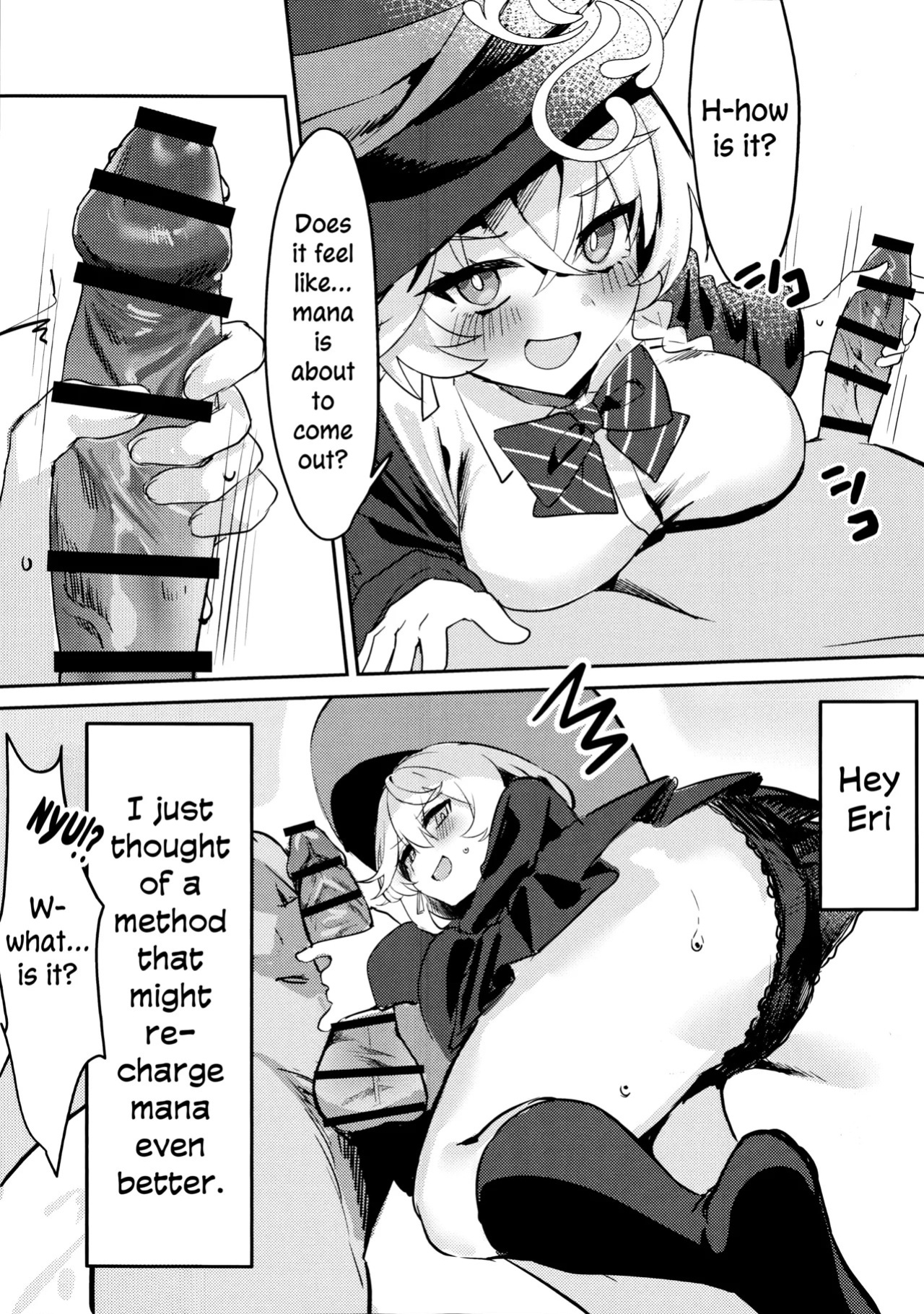 (C107) [Elemental Erogenous Zone (Nini no Yobikata)] Naisho no Mahou (Blue Archive) [English] [DKKMD Translations]