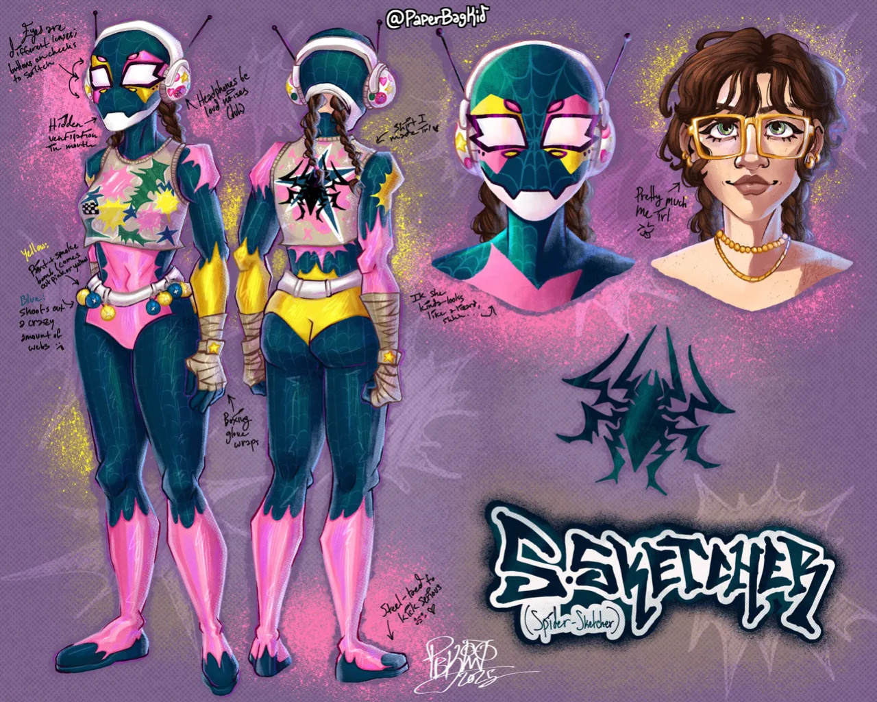 Spidersonas and other art