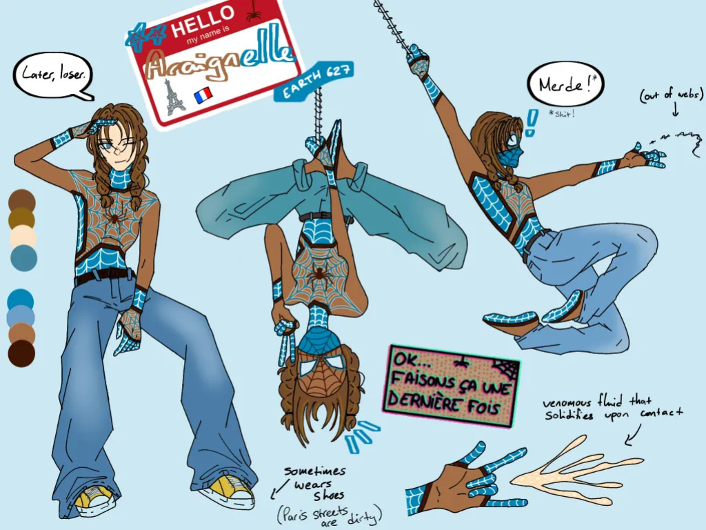 Spidersonas and other art