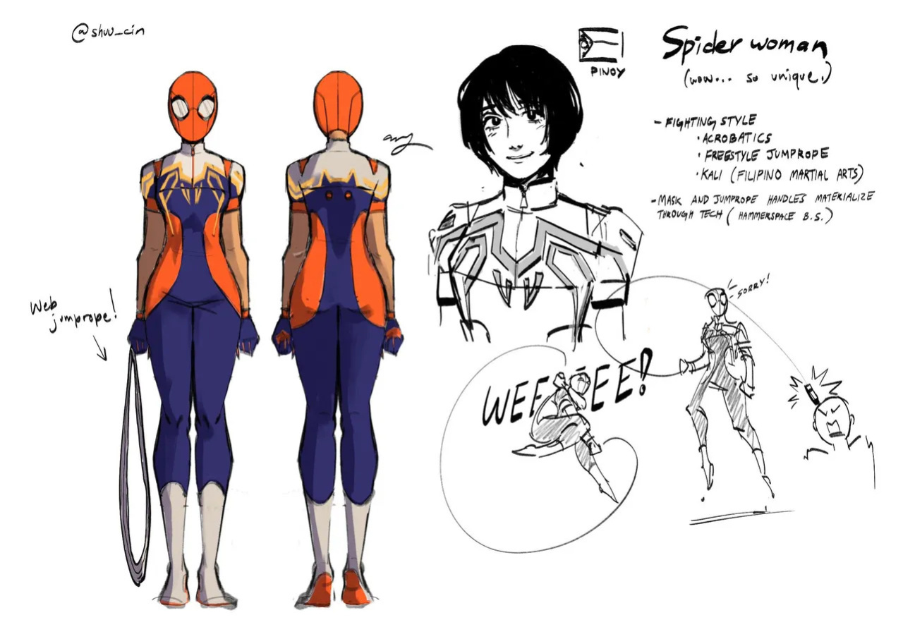 Spidersonas and other art