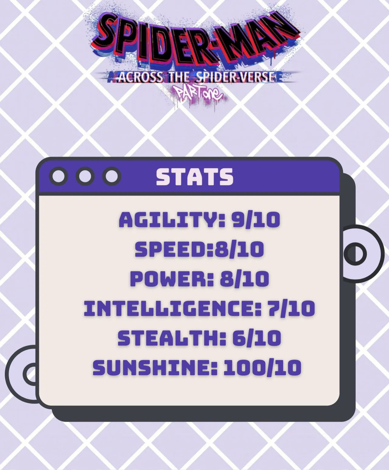 Spidersonas and other art