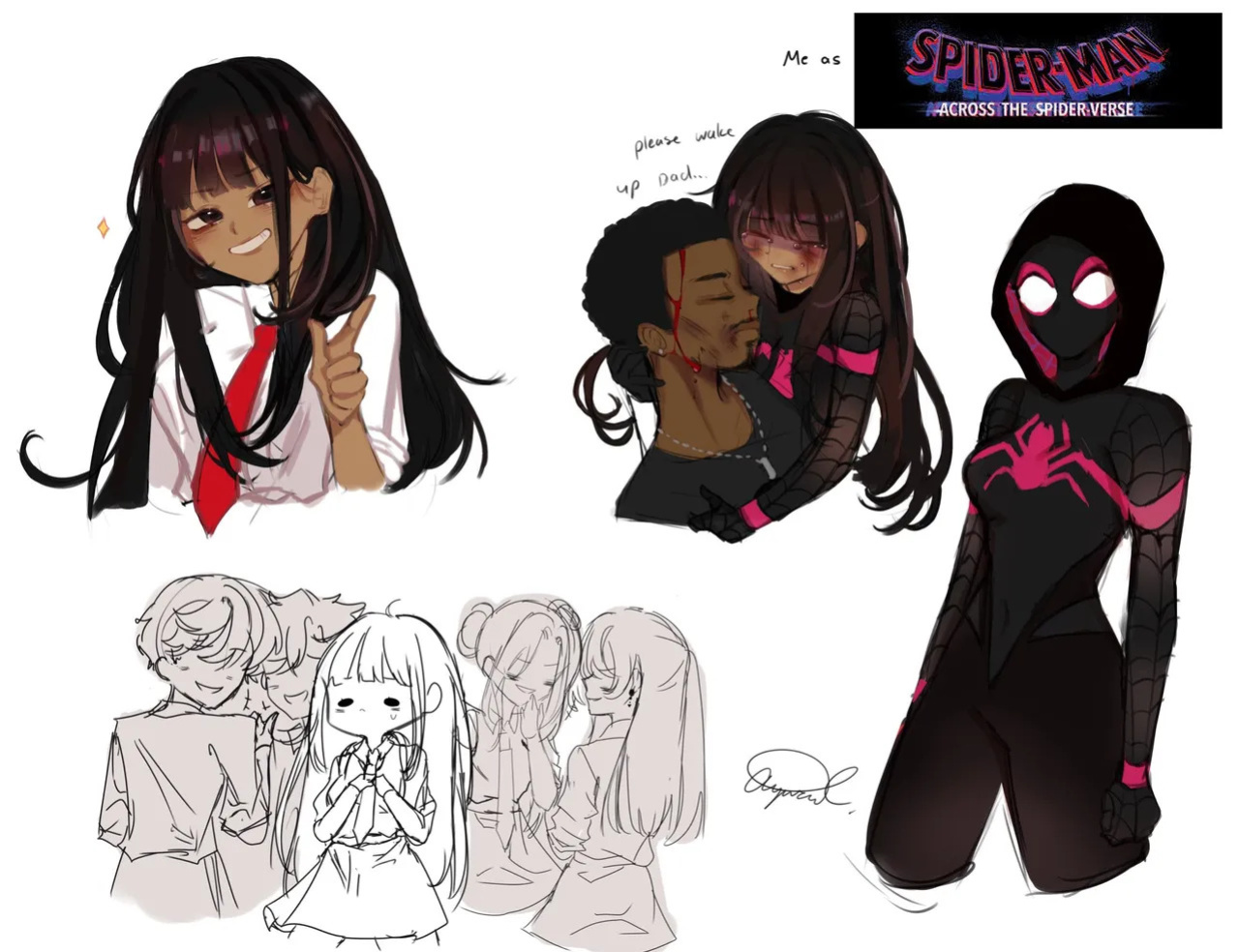Spidersonas and other art