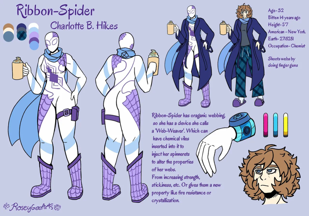 Spidersonas and other art